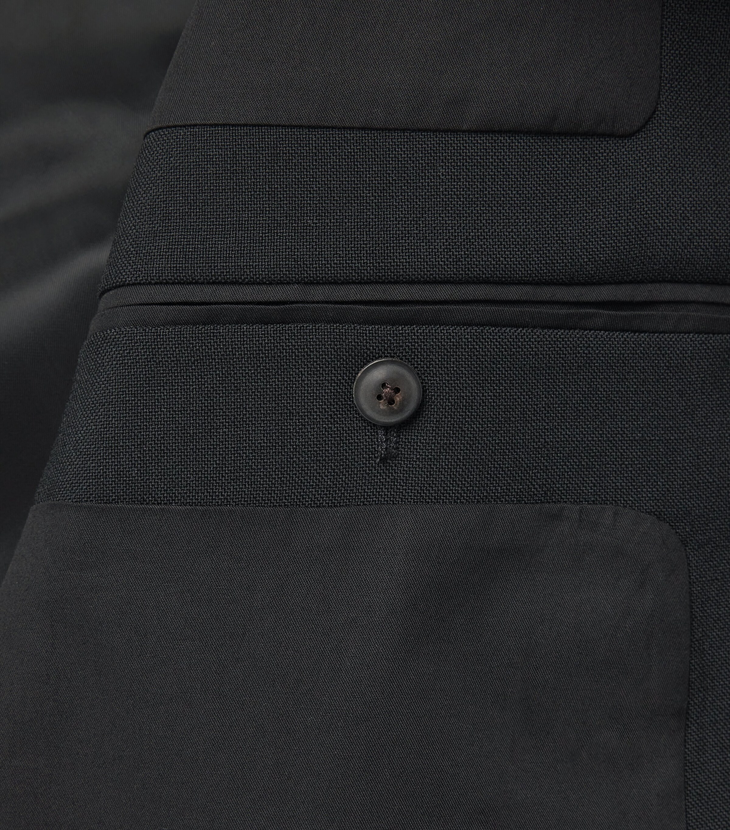 Rick Owens Womens Virgin Wool Concordian Blazer Black Image 6