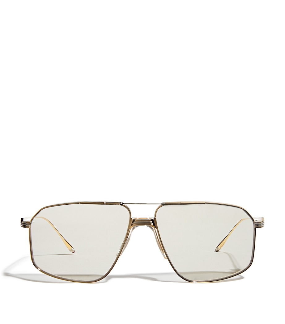 Jacques Marie Mage Titanium Jagger Aviator Sunglasses Altan Image 1