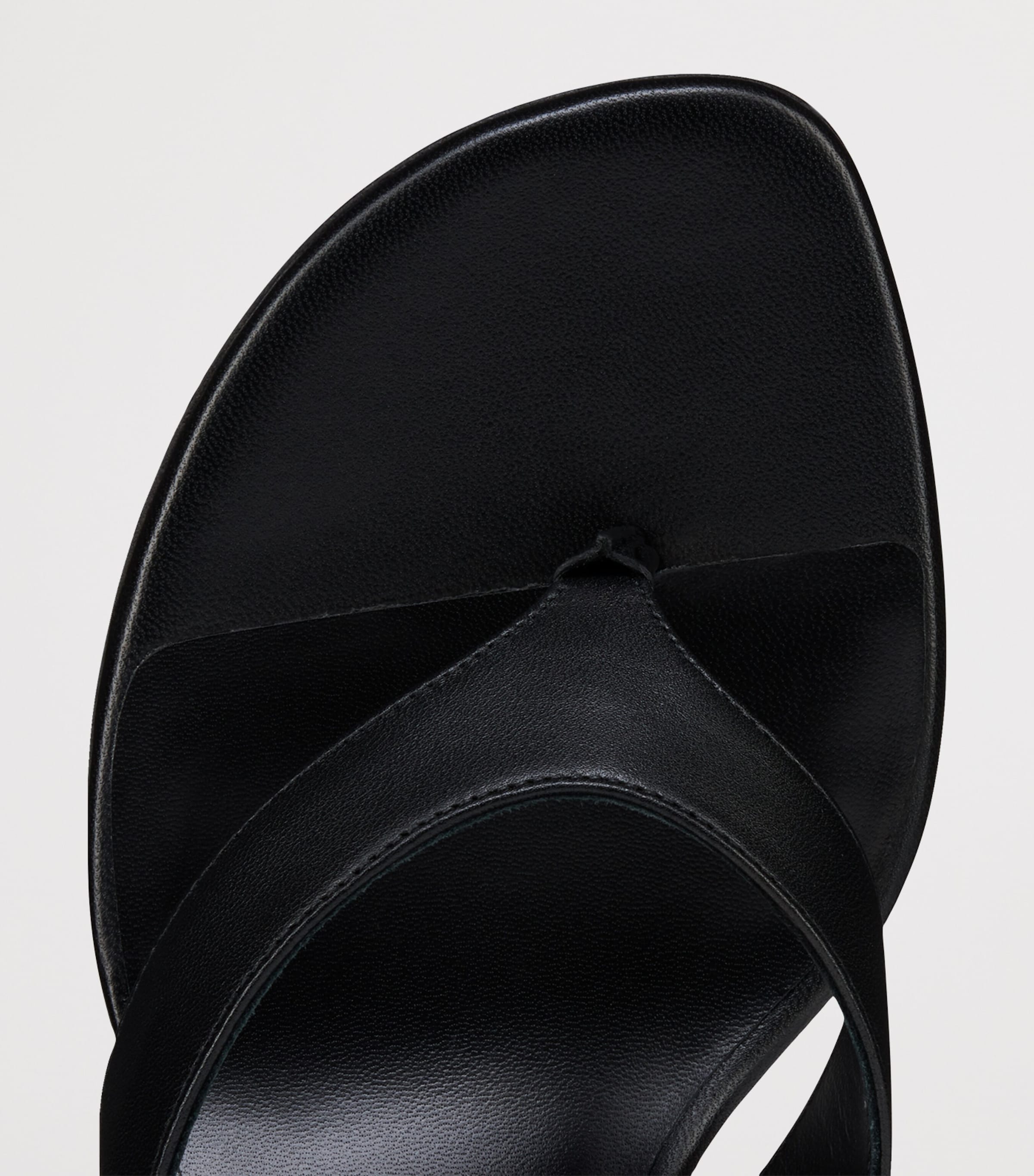 Janetonga Leather Heeled Sandals 55 B439 Image 3