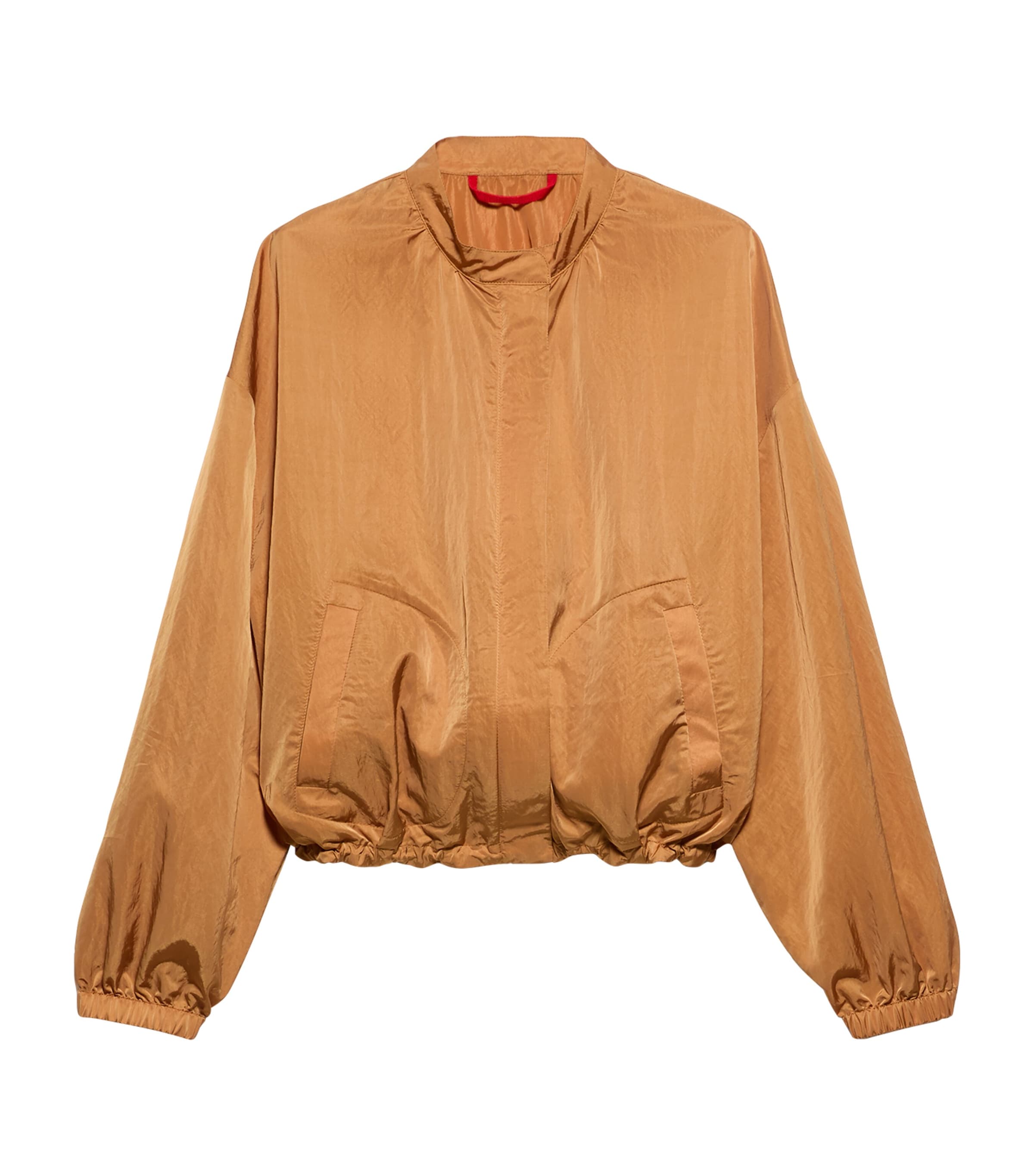 Taffeta Bomber Jacket TERRA COTTA Image 1