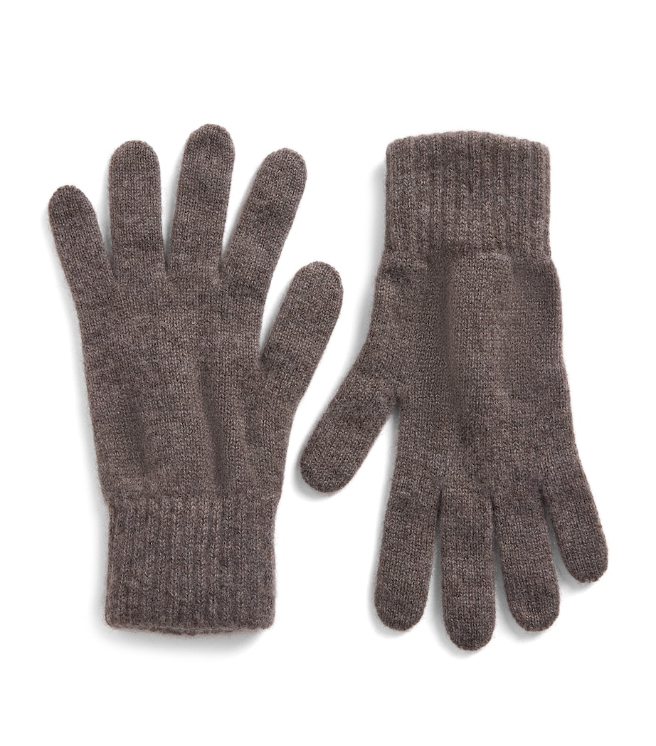 Johnstons Of Elgin Mens Cashmere Gloves Heathcot Image 1