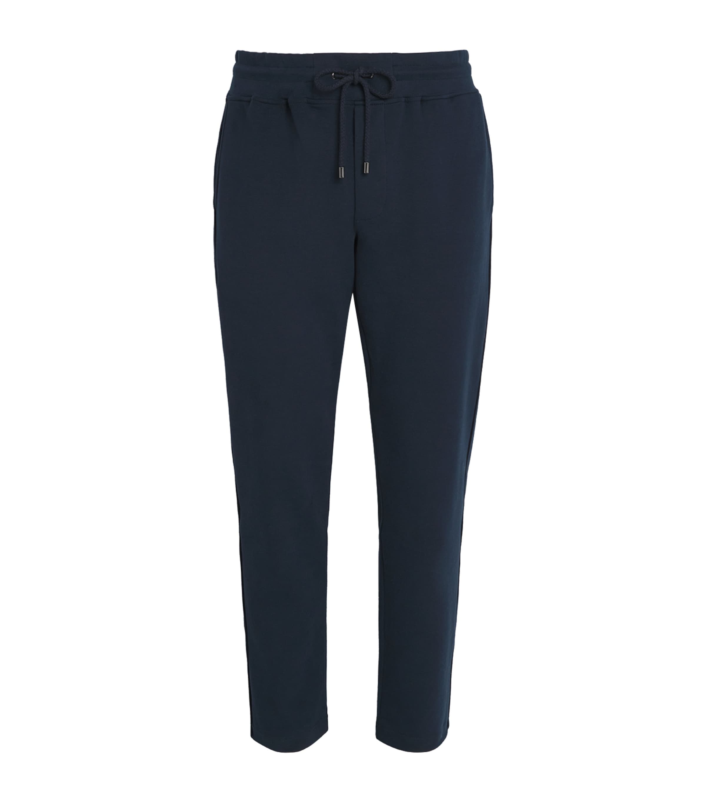 Cotton-Blend Drawstring Sweatpants 16 BLUE NAVY Image 1