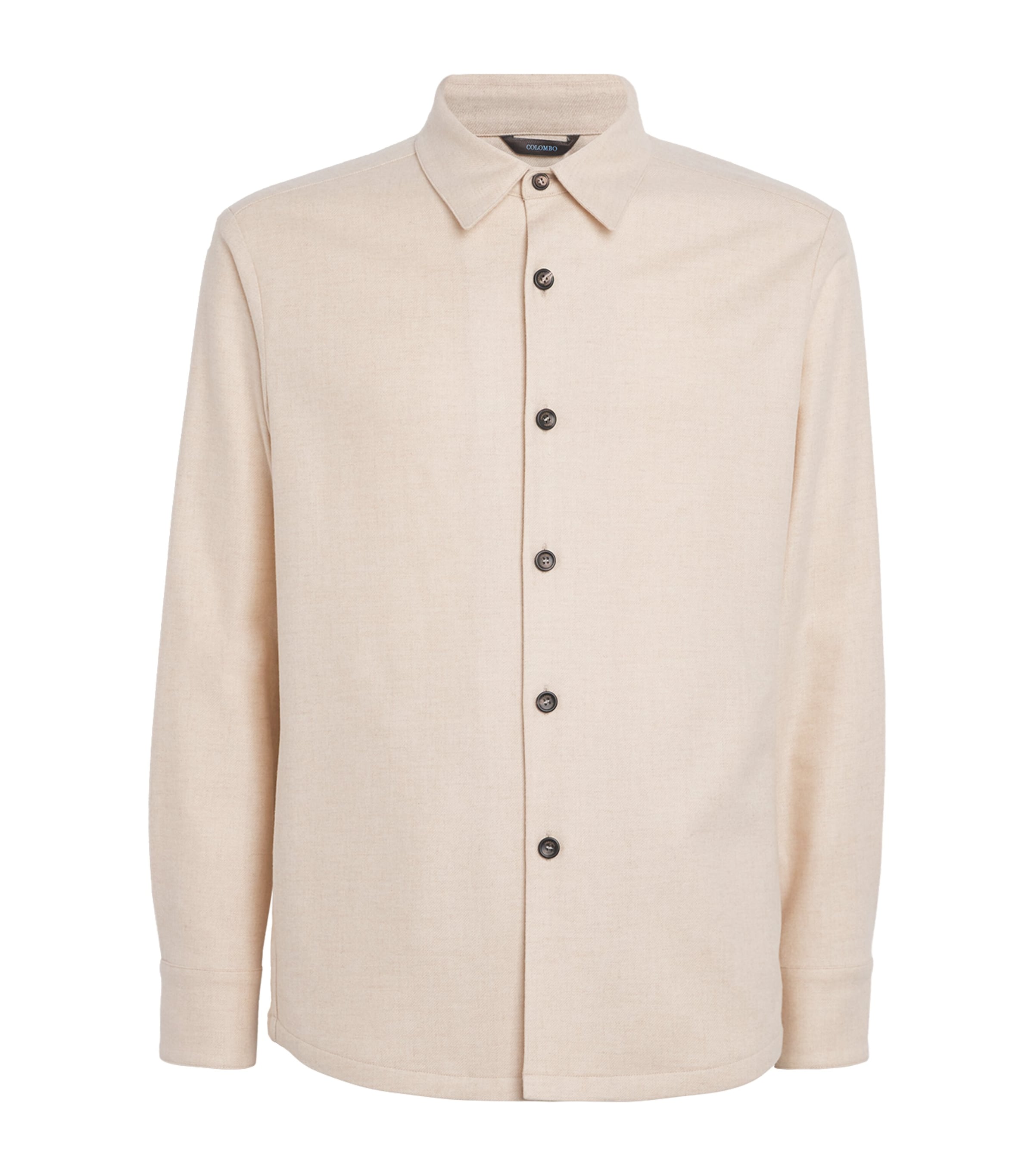 Colombo Cashmere Shirt In Neutral