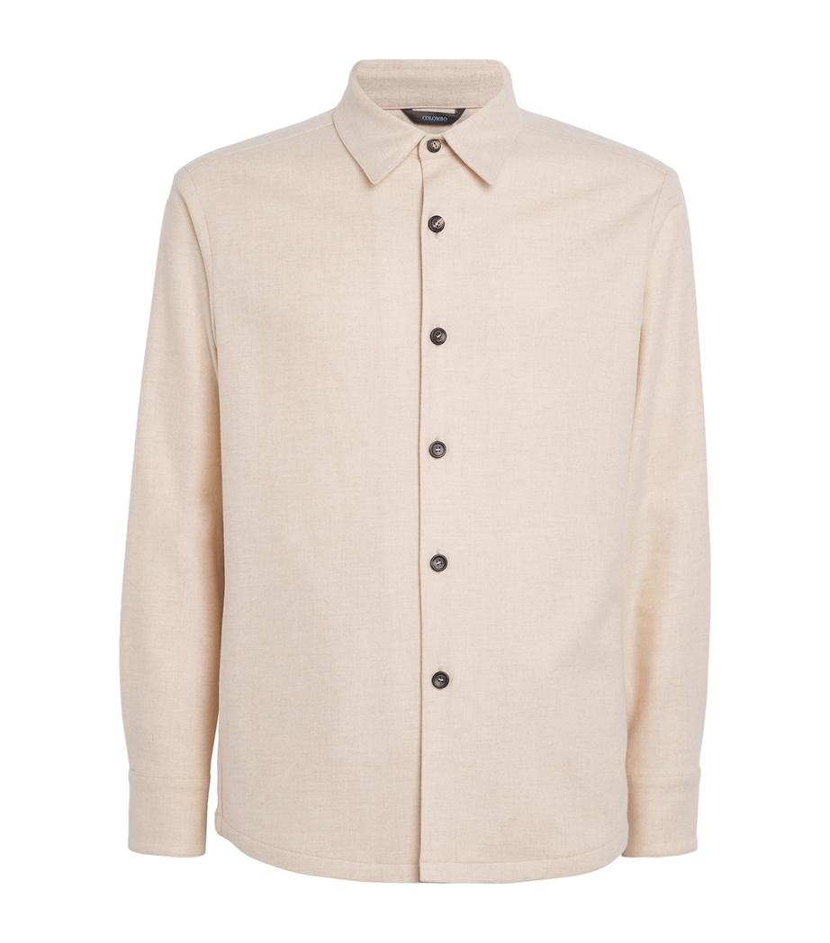 Cashmere Shirt NATURALE WHITE 9009 Image 1