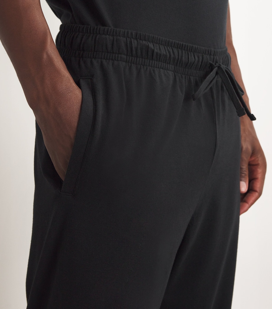 Jersey Lounge Straight Sweatpants OBSIDIAN Image 6