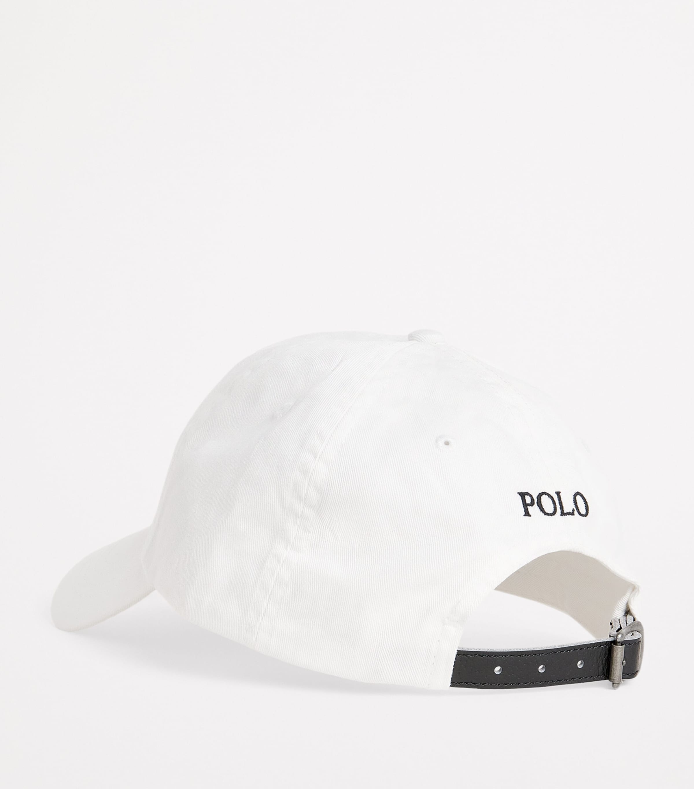 Polo Ralph Lauren Cotton Big Polo Pony Baseball Cap White Image 3