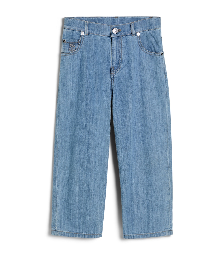 Brunello Cucinelli Kids Relaxed Jeans Image 1