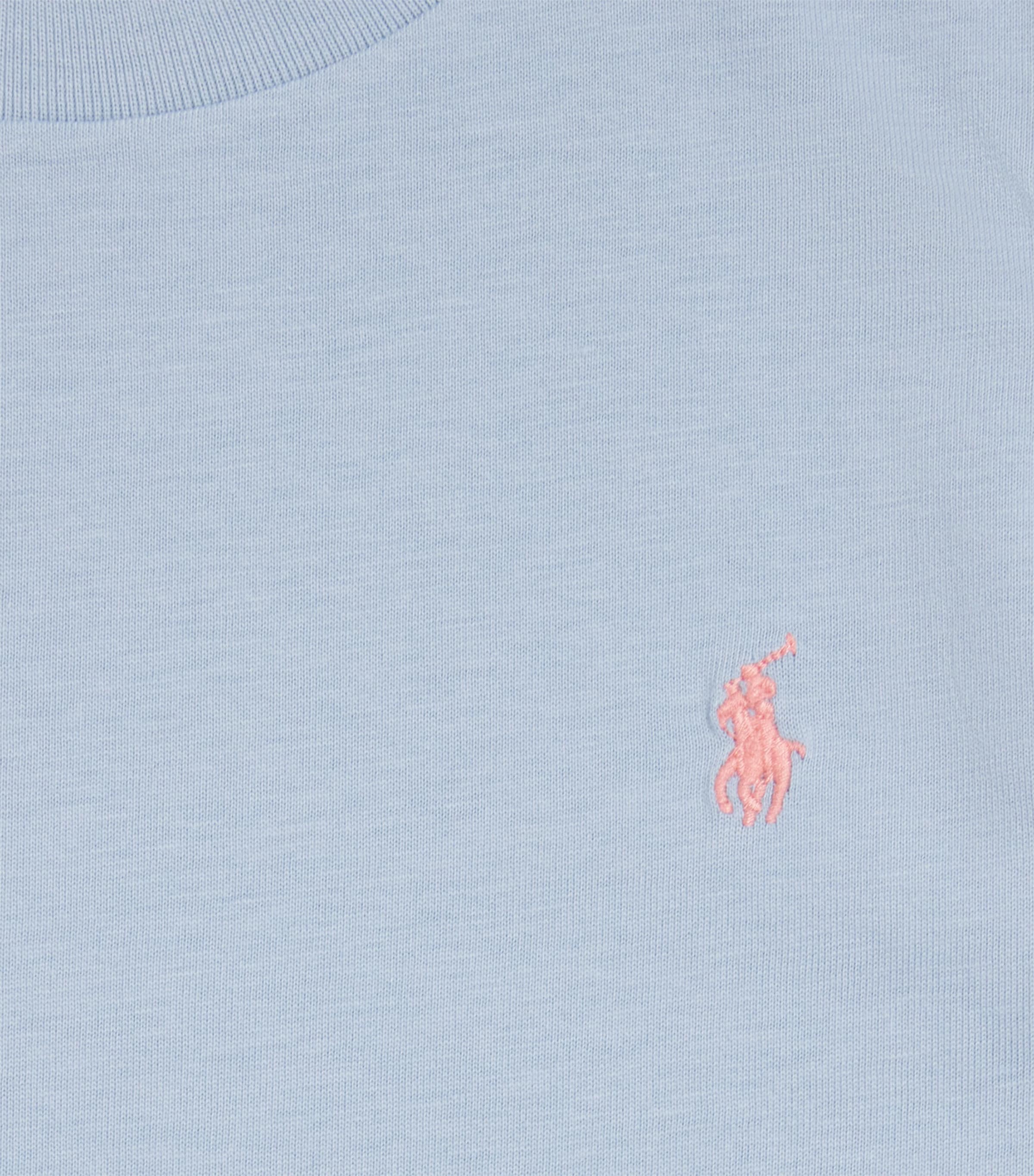 Cotton Jersey Logo T-Shirt (6-14 Years) ESTATE BLU Image 3