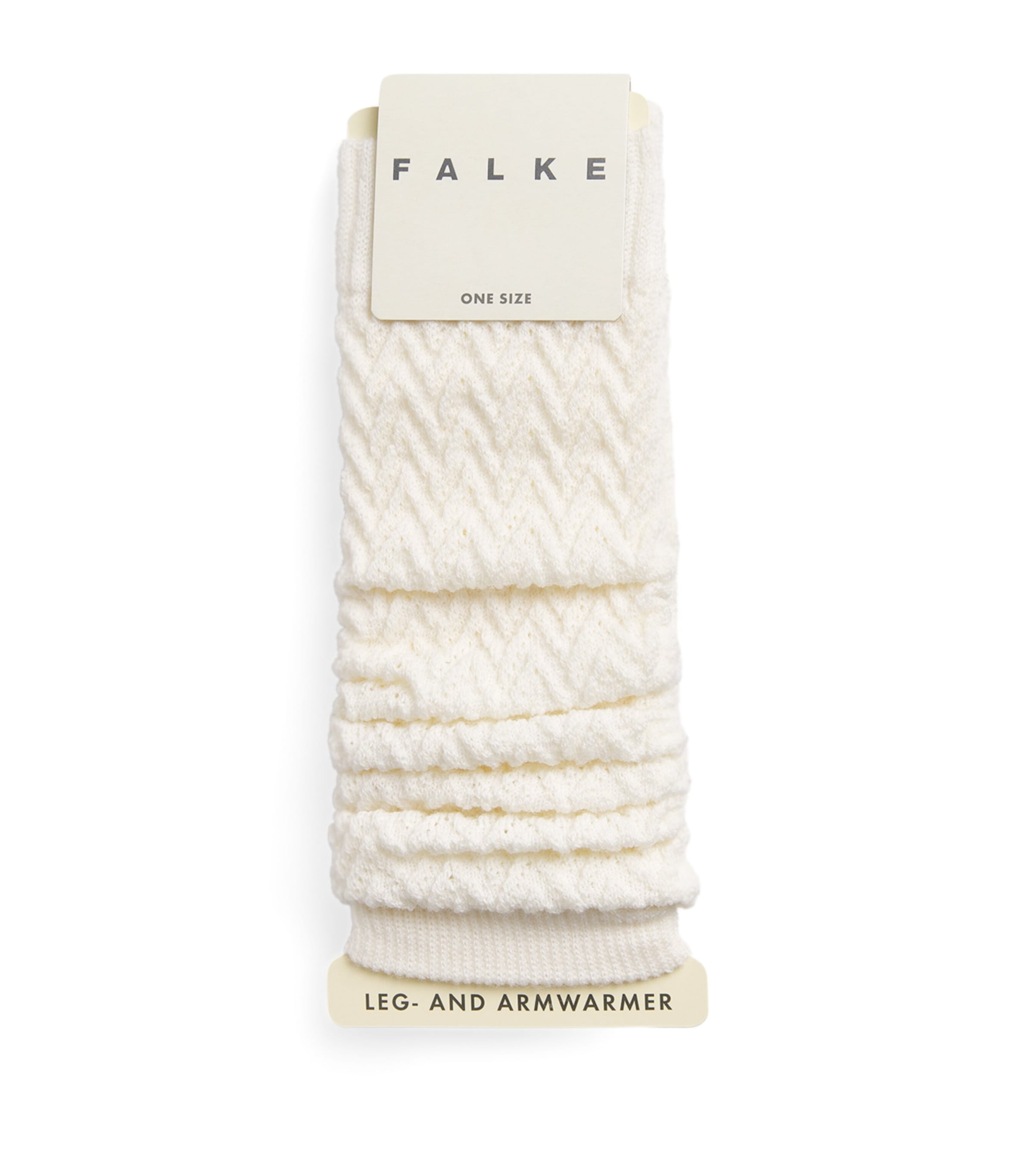 Falke Wool-blend Fable Estate Leg Warmers In White