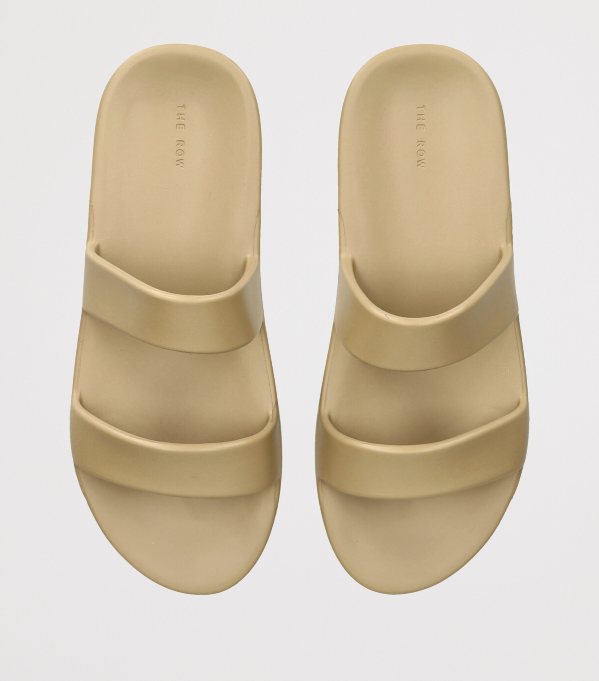 The Row Beige Foam Rubber Sandals | Harrods US