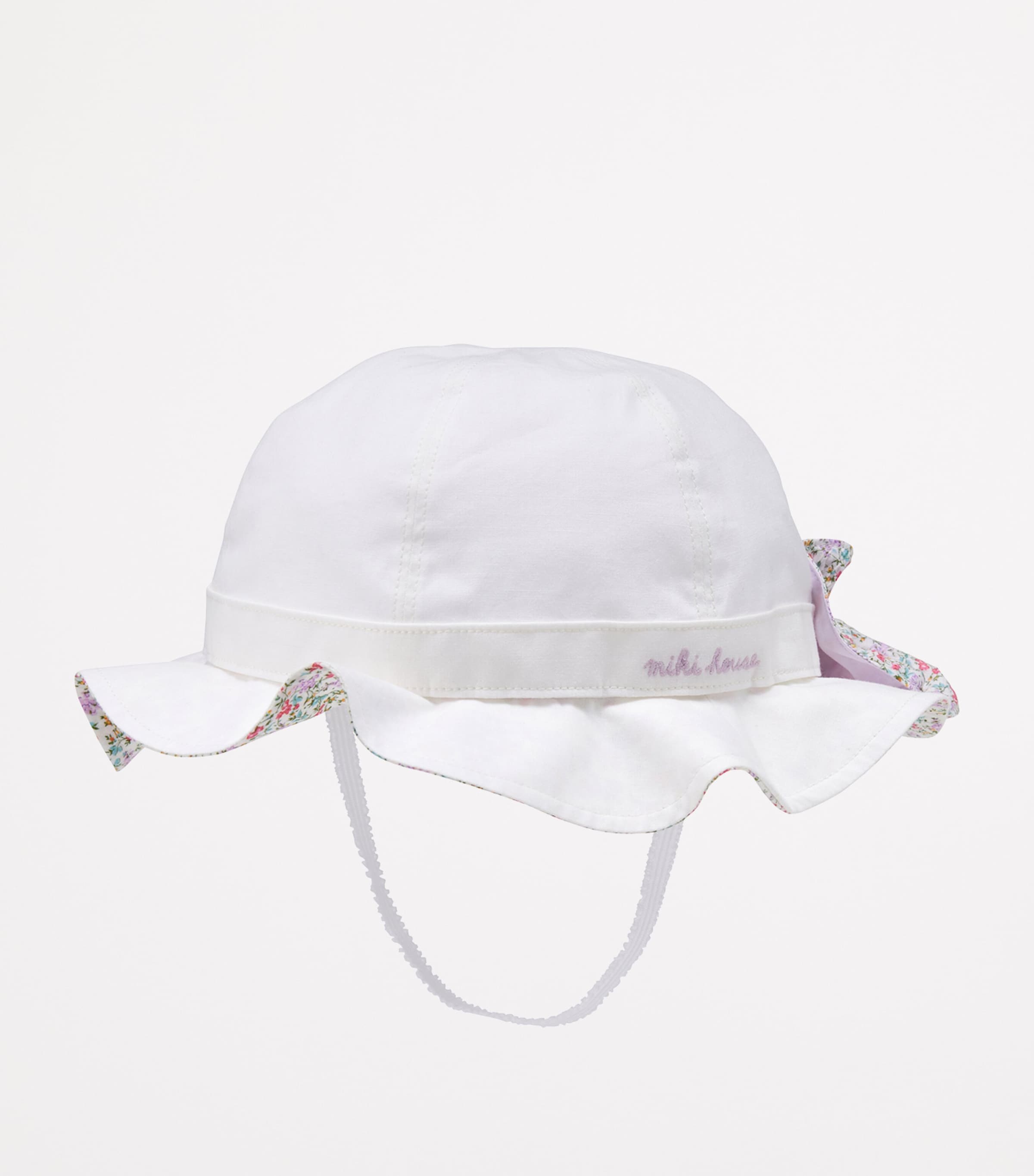 Cotton Floral Print Sunhat 1 Image 5