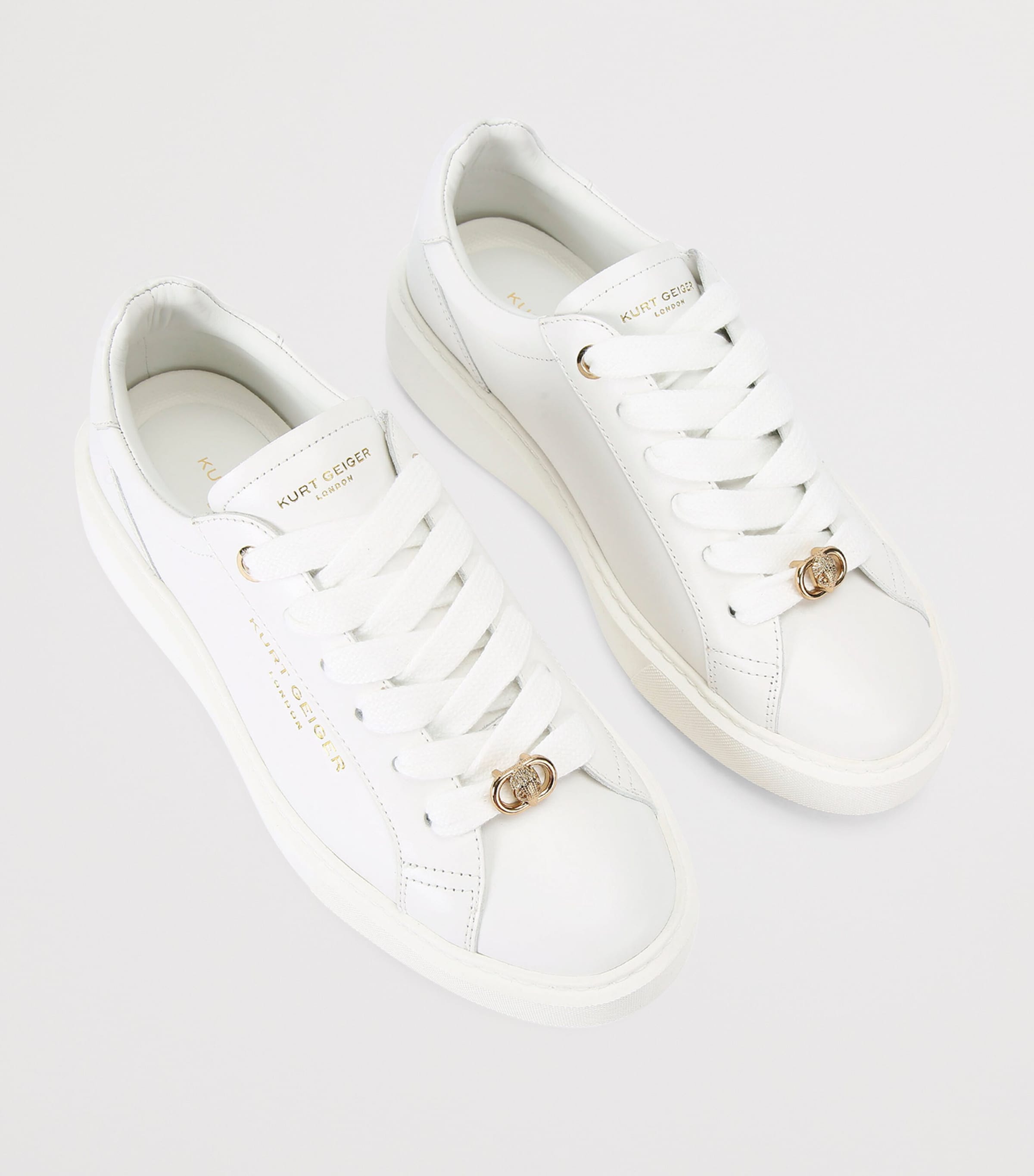 Leather Albion Sneakers WHITE Image 4