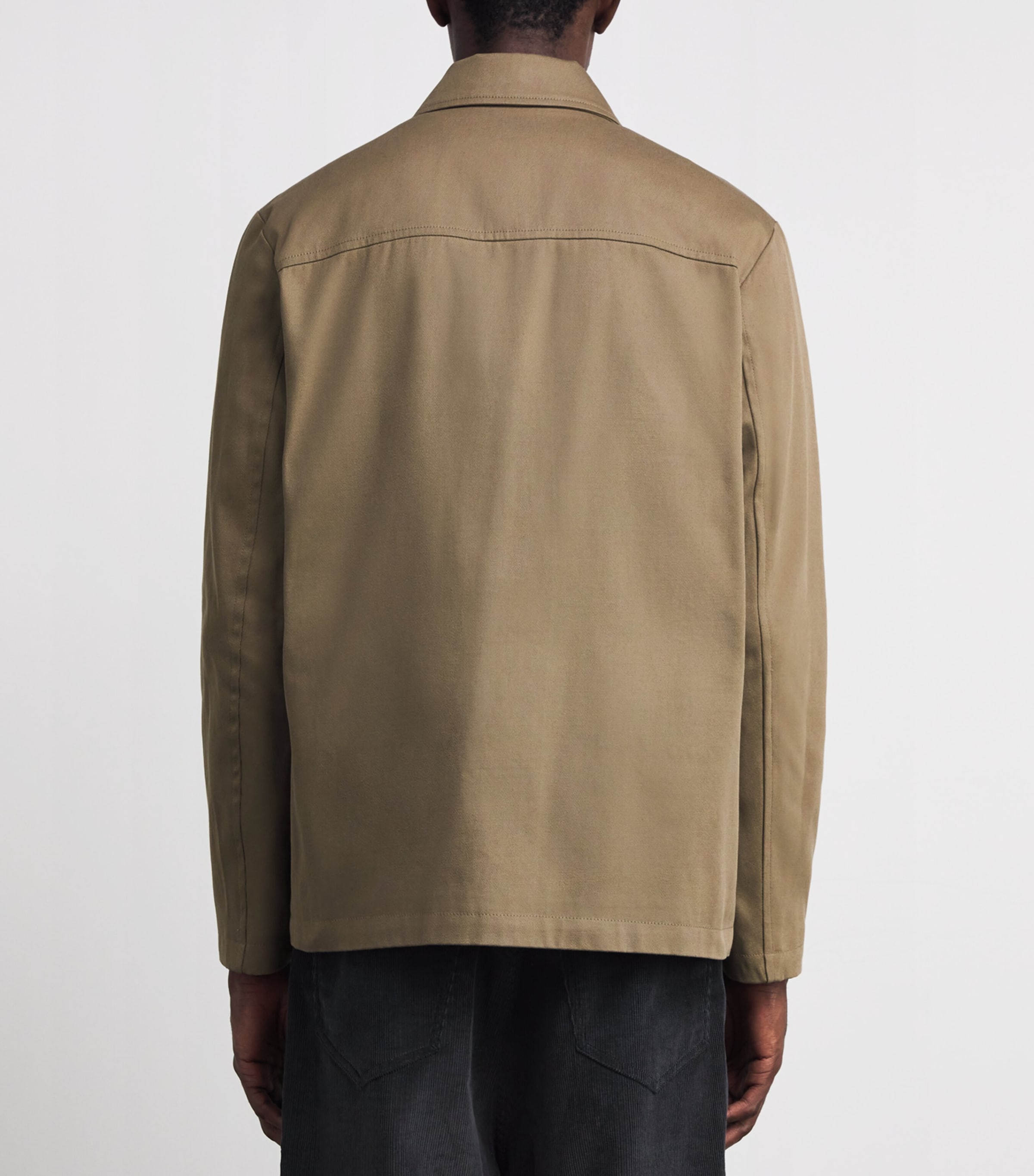 Cotton-Wool Shacket BAG SAND Image 4