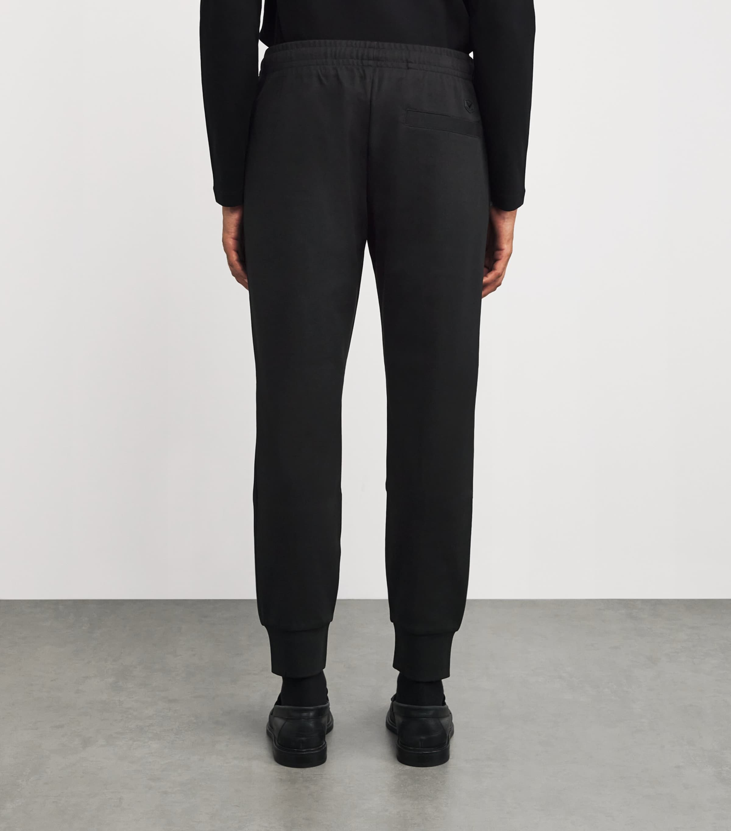 Cotton-Blend Zip-Pocket Sweatpants 999 Image 4