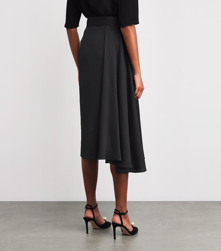 Charmeuse Aurora Maxi Skirt BLA Image 4