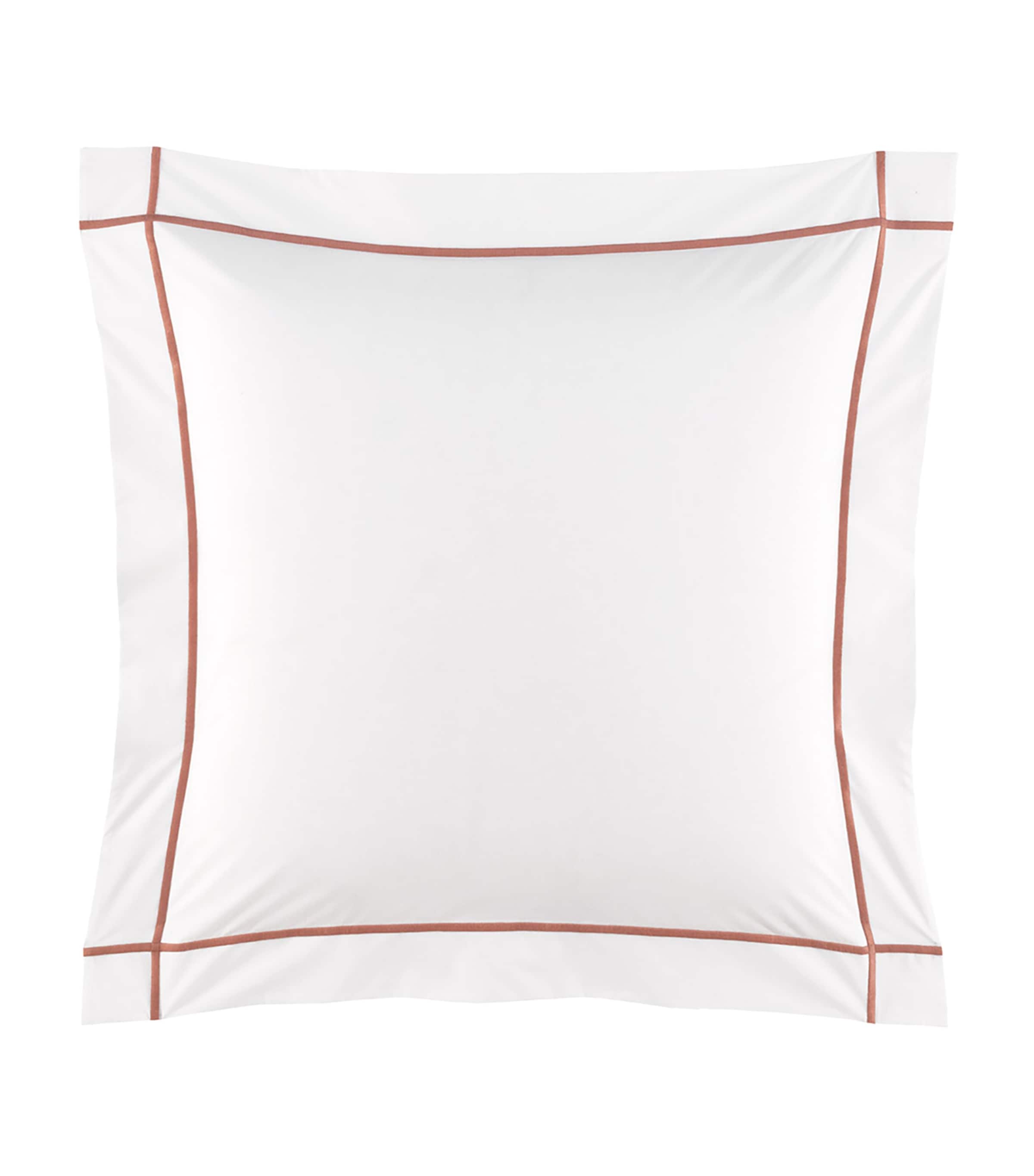 Athena Square Pillow Case (65cm x 65cm) SANTAL Image 1