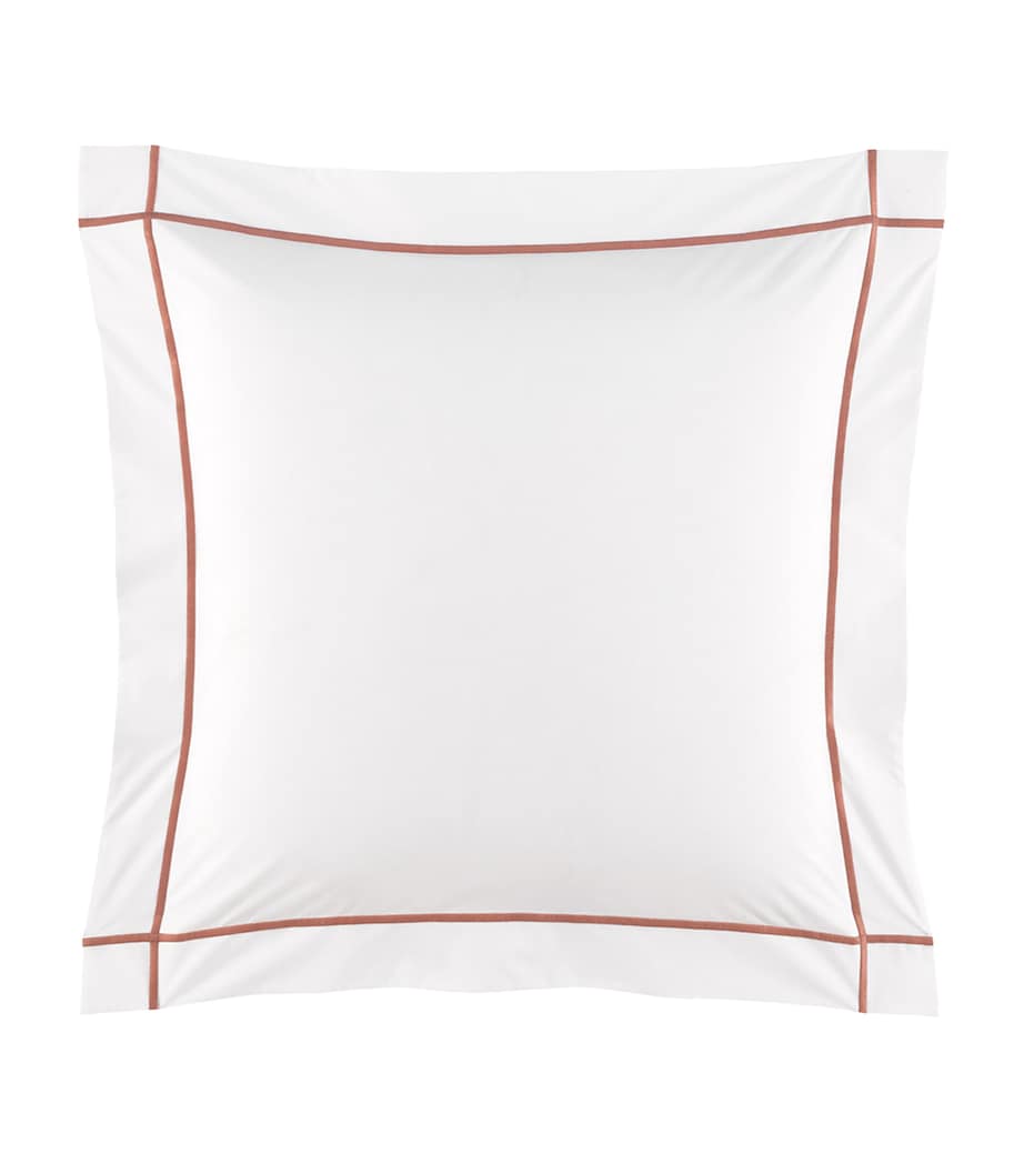 Athena Square Pillow Case (65cm x 65cm) SANTAL Image 1