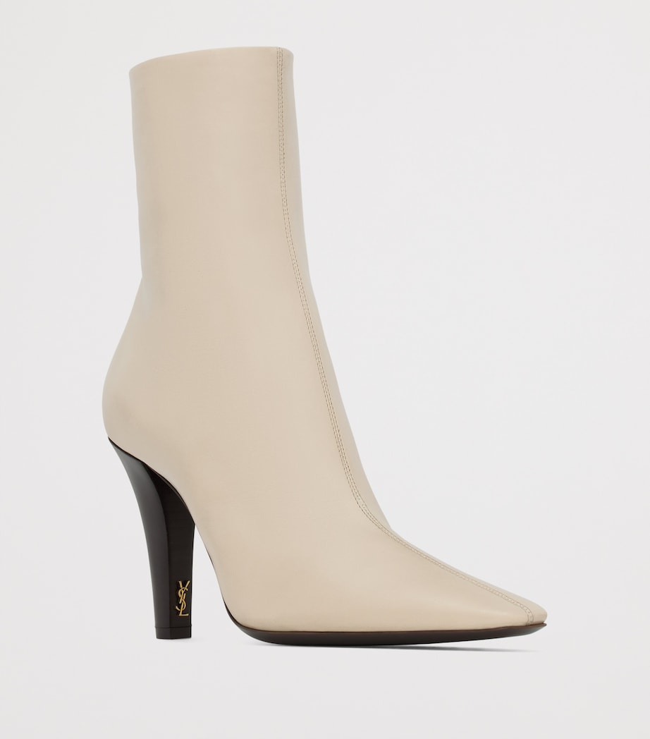 Leather Jill Ankle Boots 95 9615 Image 4