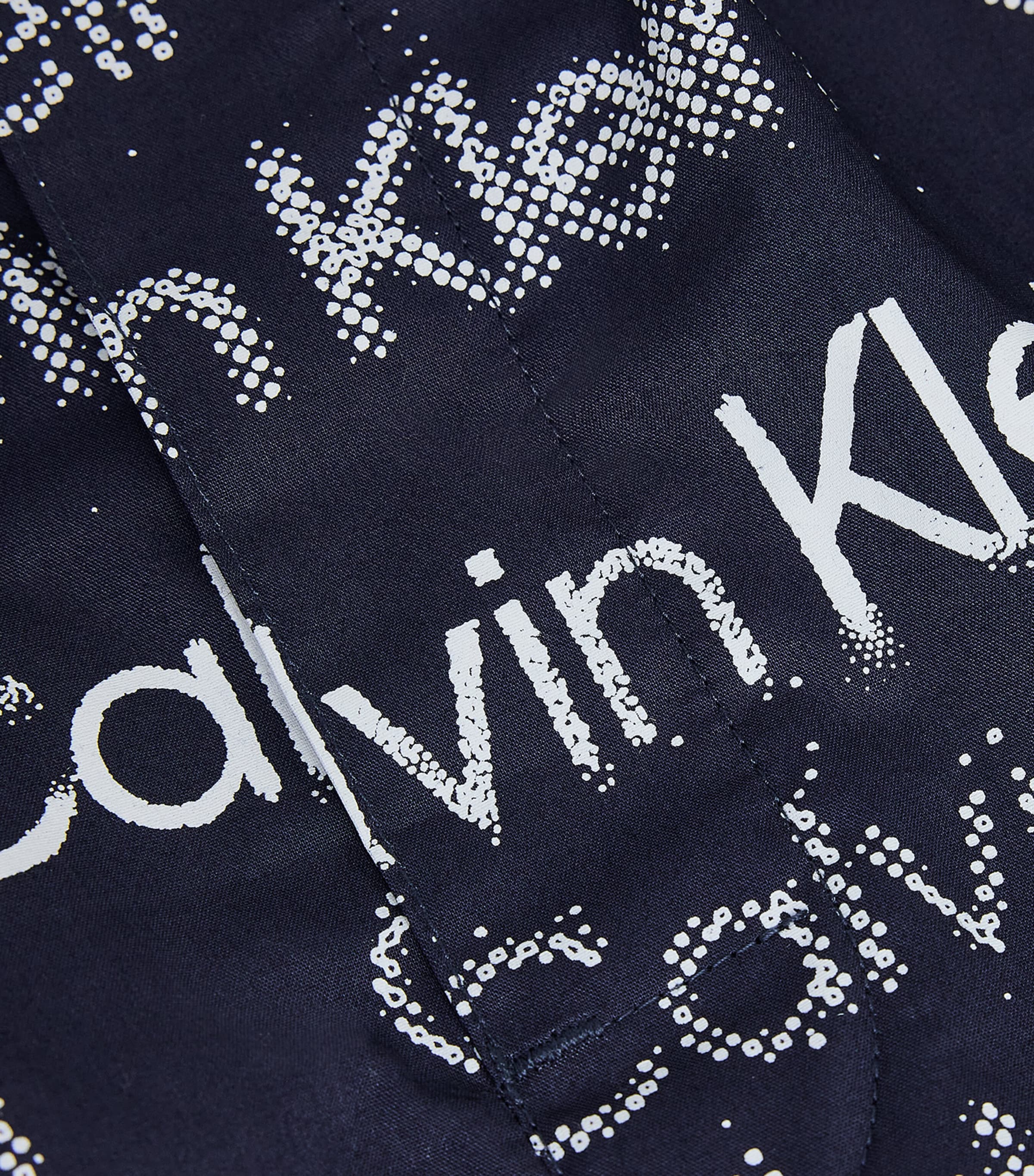 Calvin Klein Mens Cotton Poplin Logo Pyjama Shorts Sequin Logo Spe Image 4