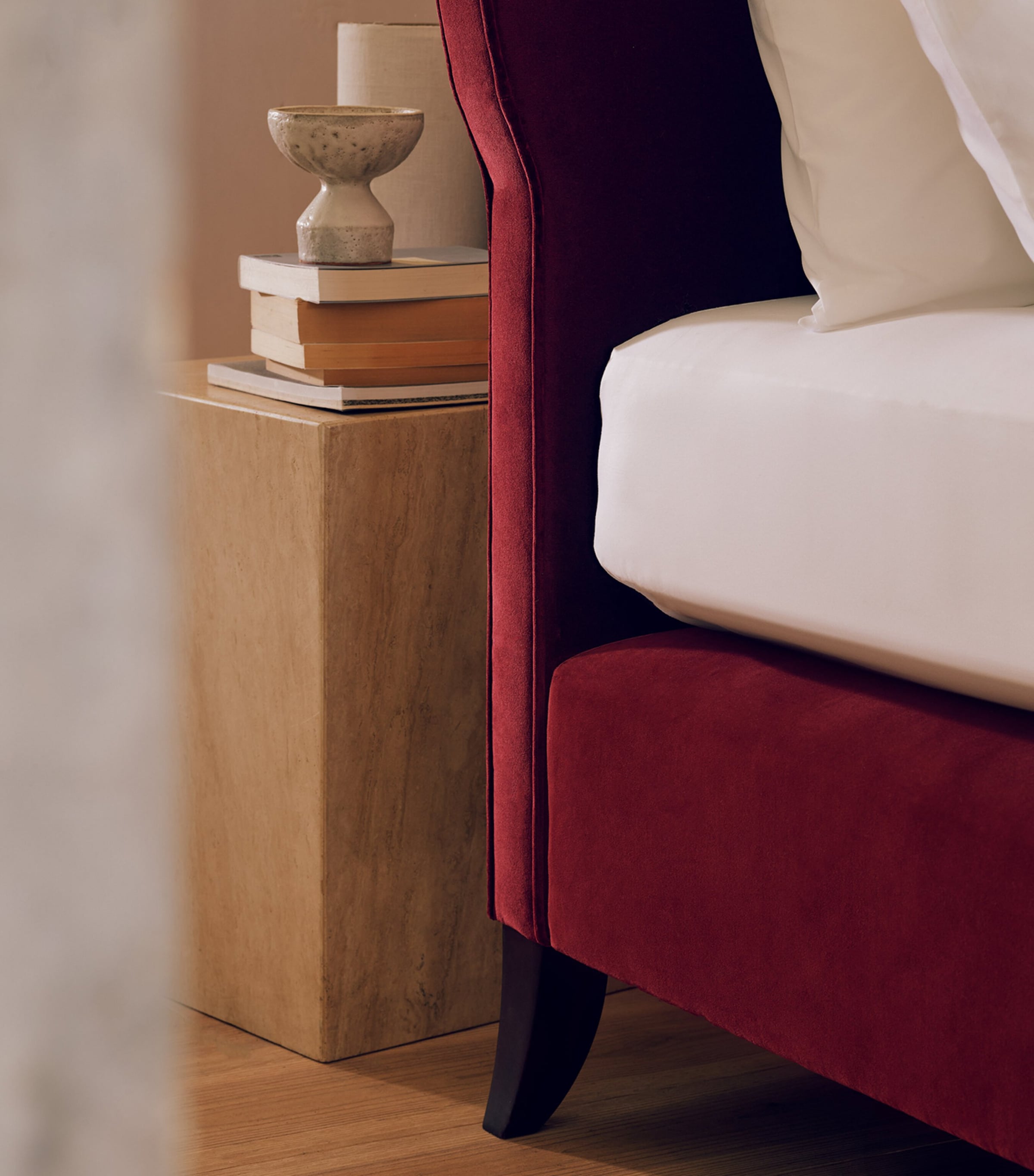 Elly Nº2 Bed BURGUNDY Image 4