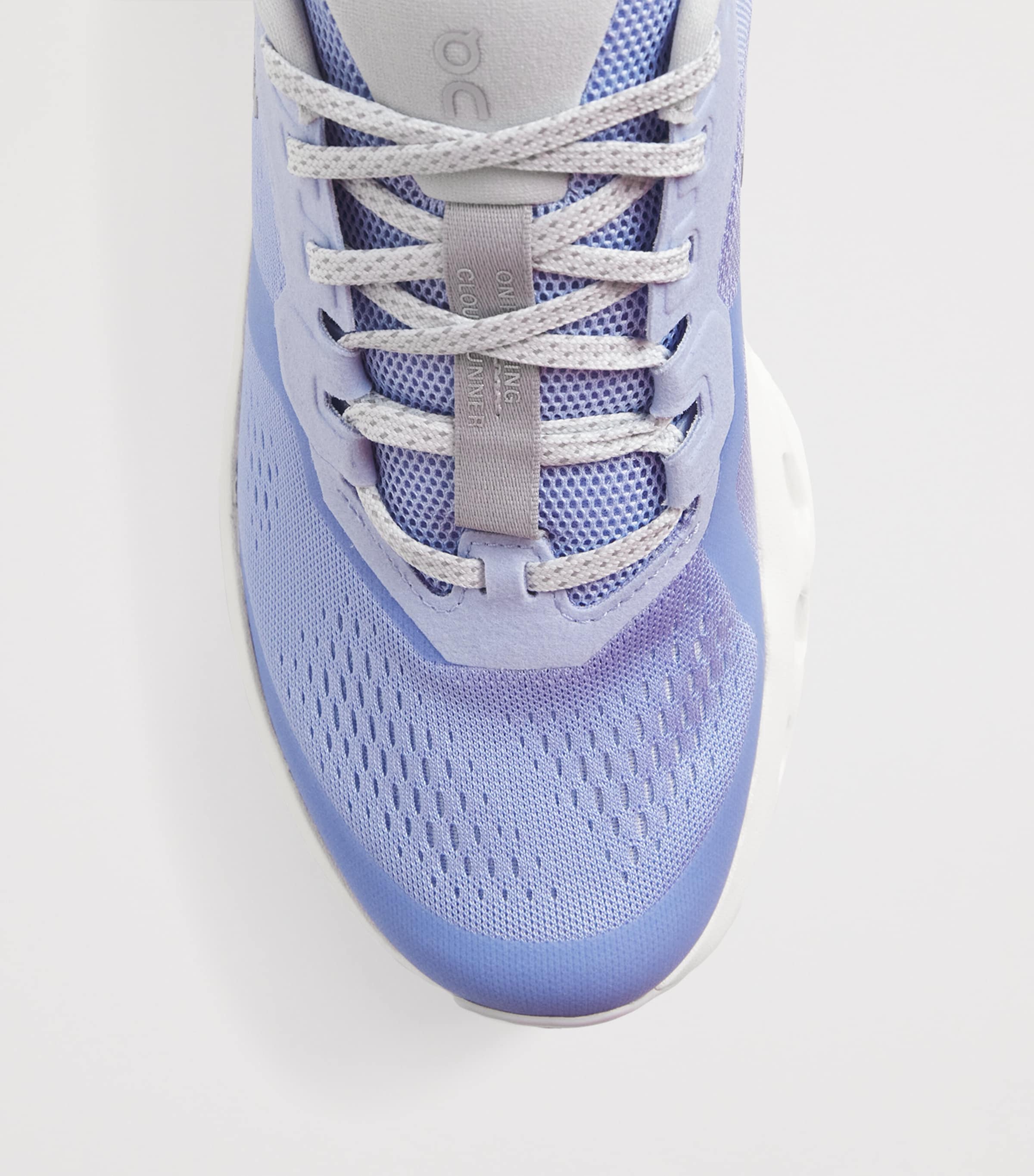On Womens Cloudrunner 3 Trainers Myrtle | Platinum Image 6