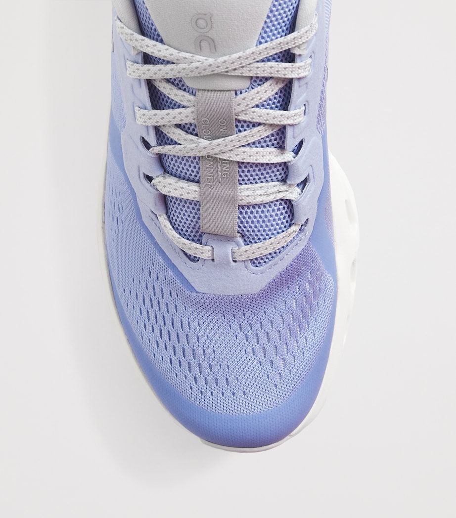On Womens Cloudrunner 3 Trainers Myrtle | Platinum Image 6