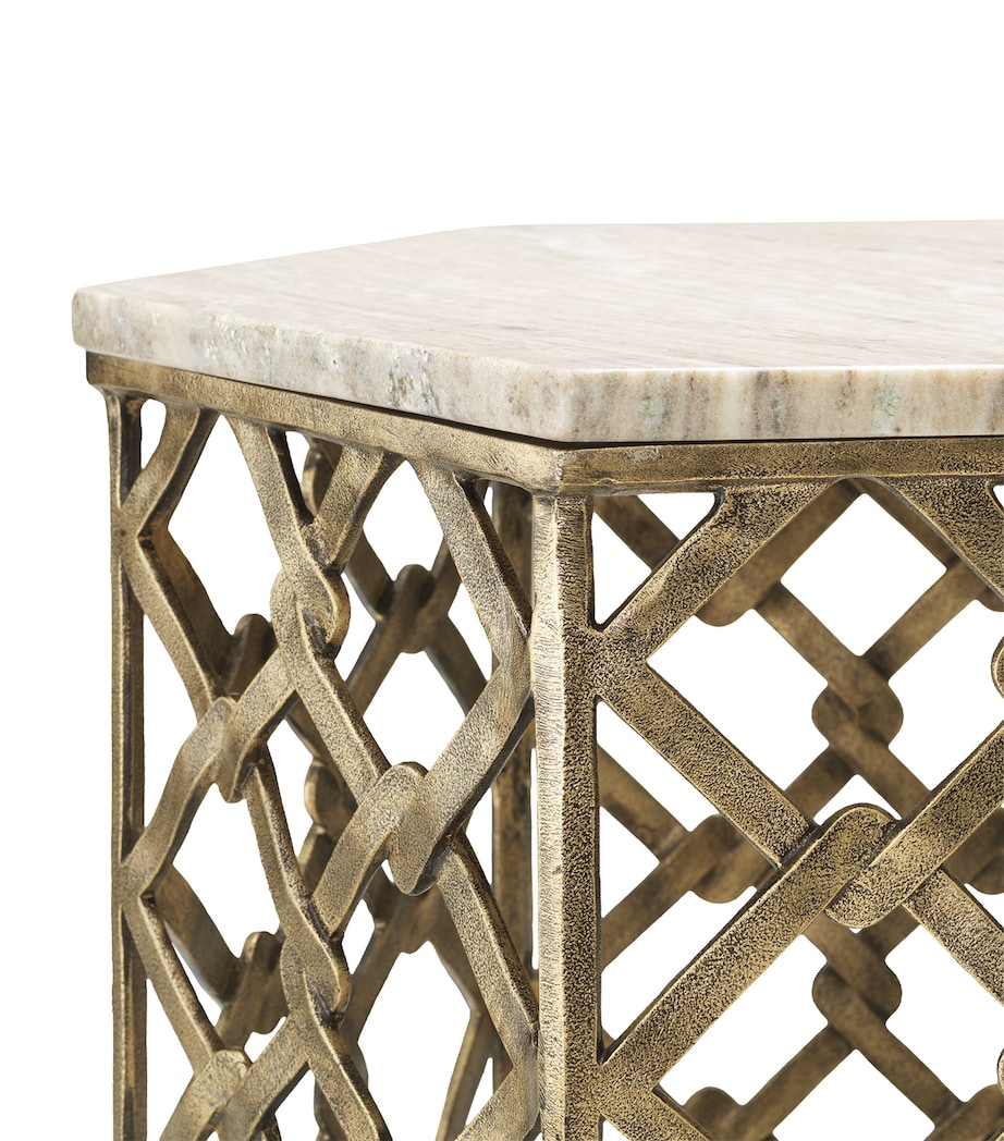 Eichholtz Stratham Side Table Brass Image 3