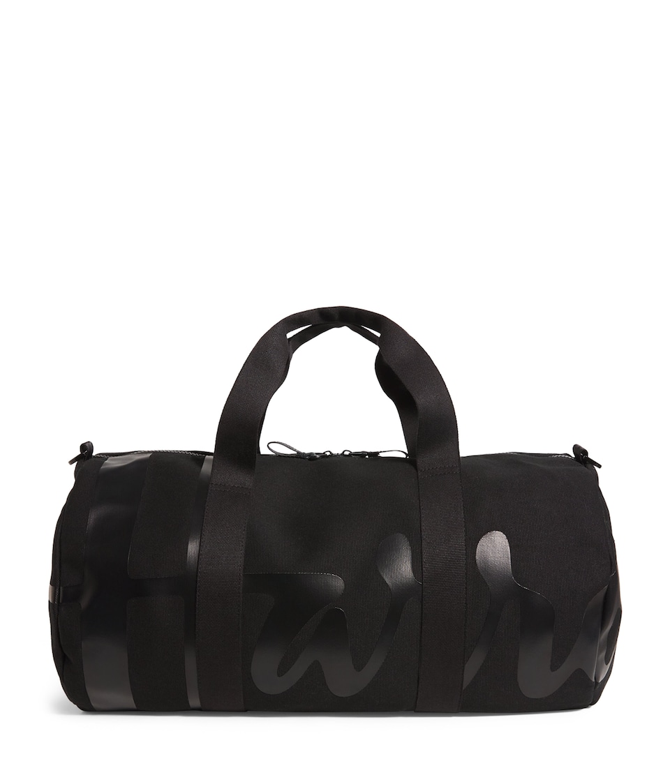 Cotton Logo Barrel Bag