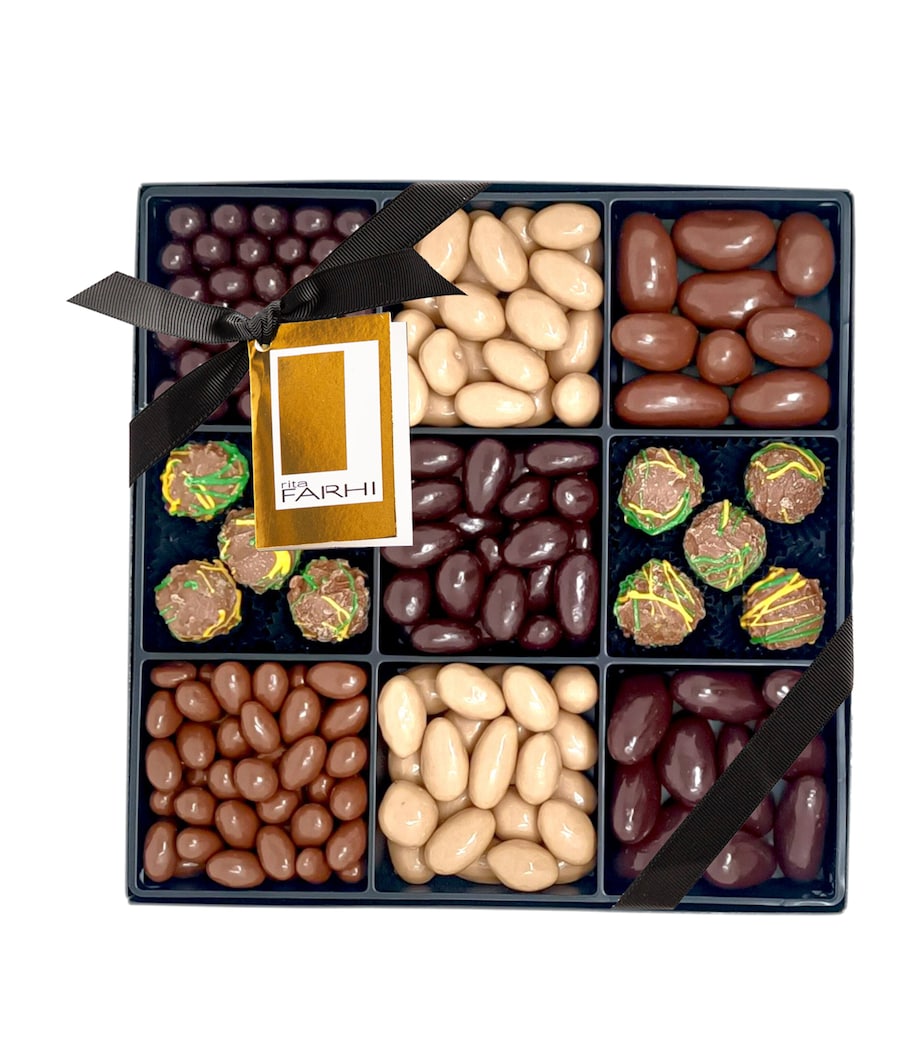 Farhi Regal Assortment of Chocolate Coated Nuts, Coffee & Dubai Truffles (804g) Image 1
