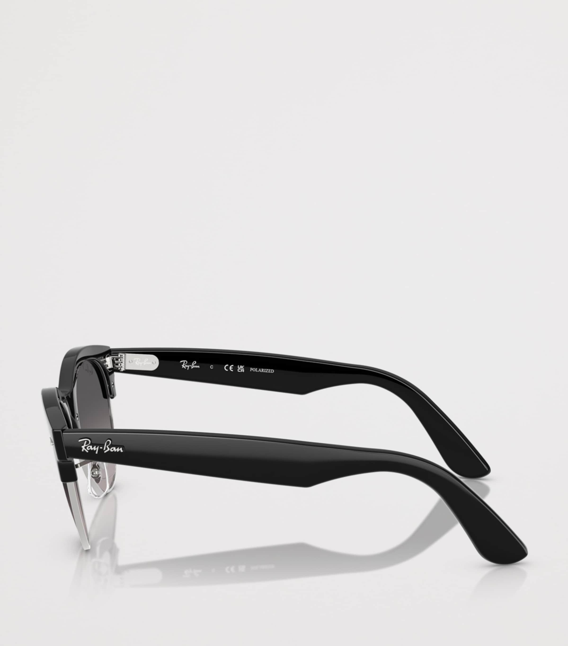 Ray-Ban RB2341 Clubmaster Way Square Sunglasses Black Image 3