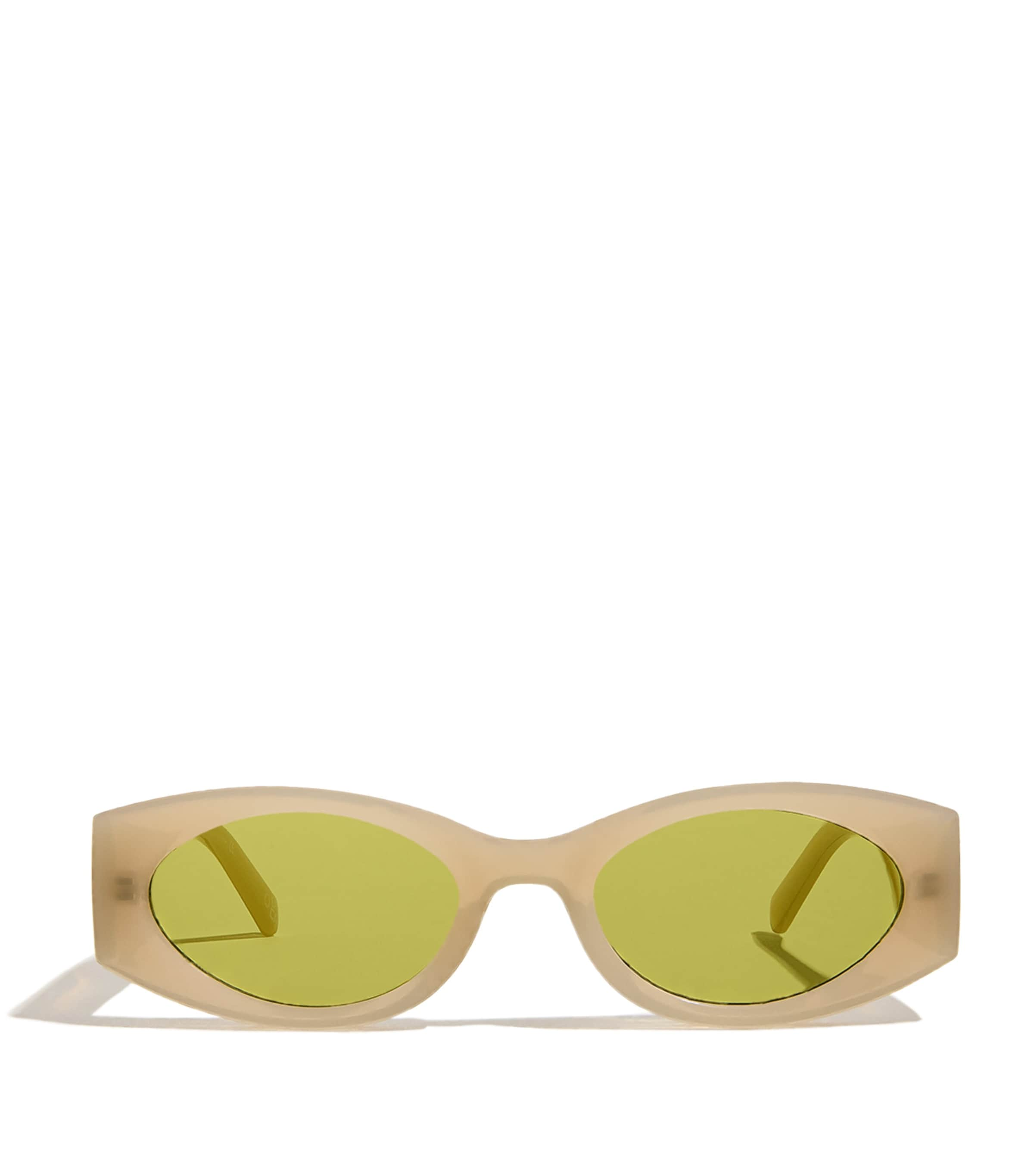 Le Specs Mermaiden Sunglasses In Beige