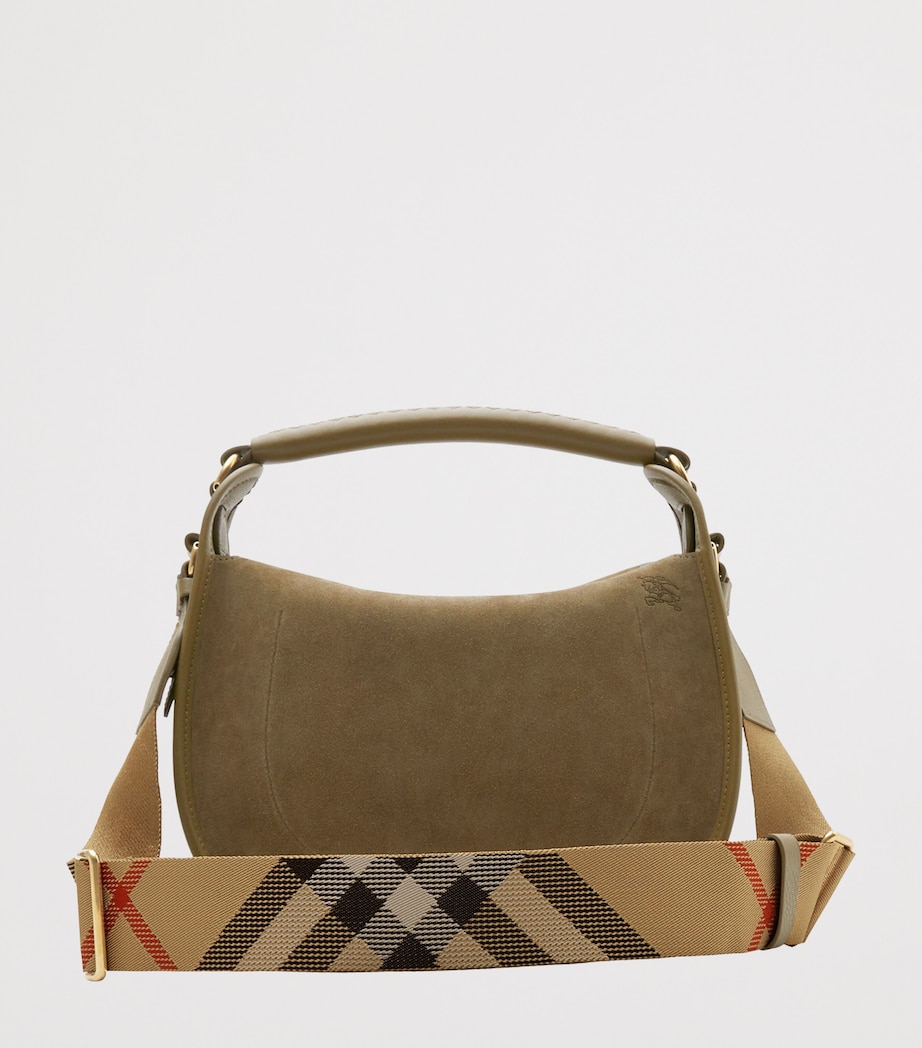 Small Suede B Clip Messenger Bag SWEEP Image 5