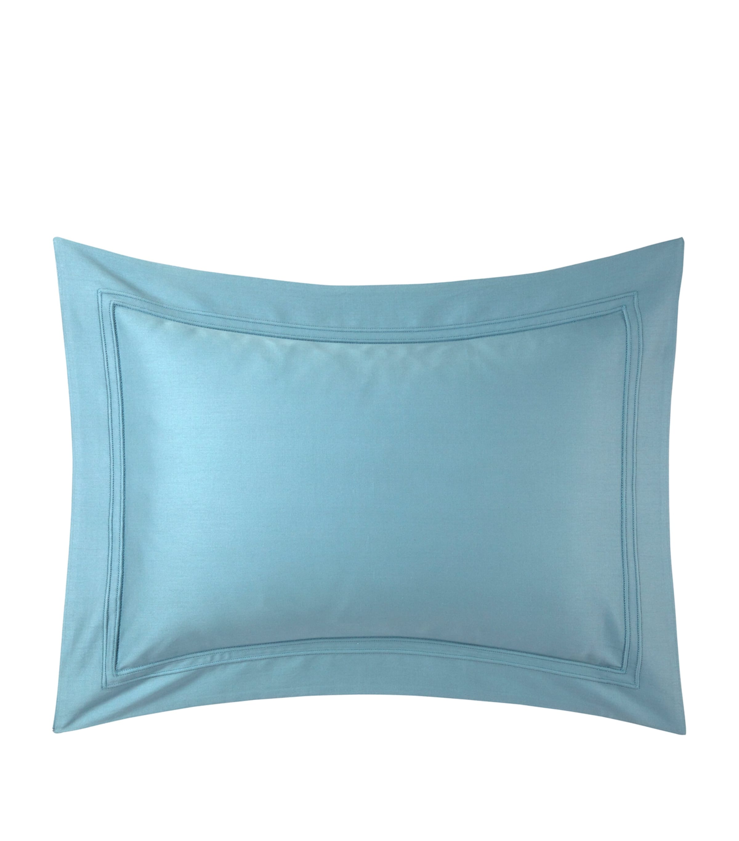 Yves Delorme Triomphe King Oxford Pillowcase (50cm x 90cm) Fjord Image 2
