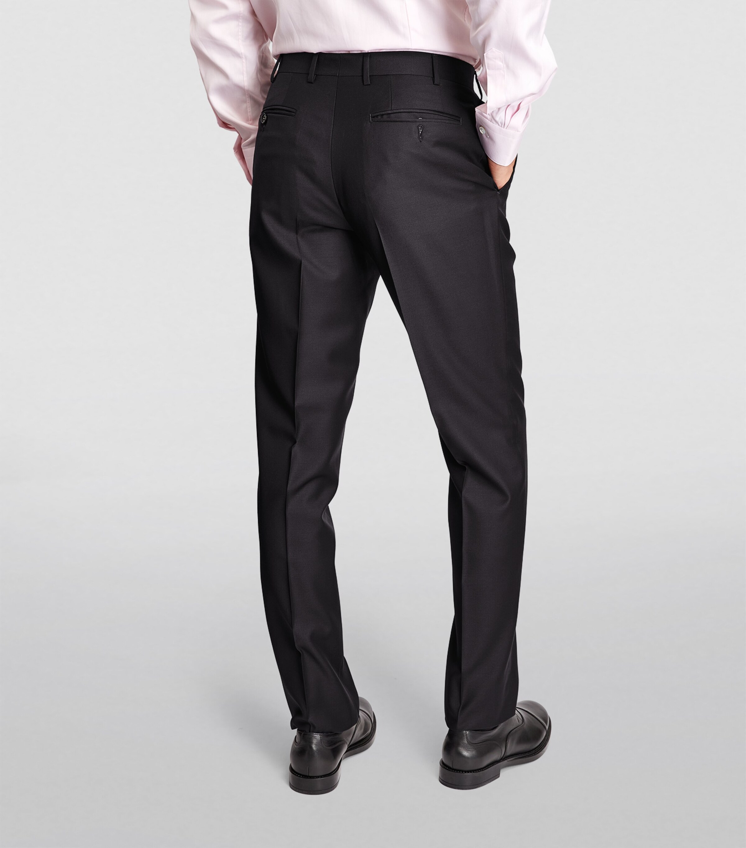 Wool 2-Piece Suit 31 NAVY Image 7