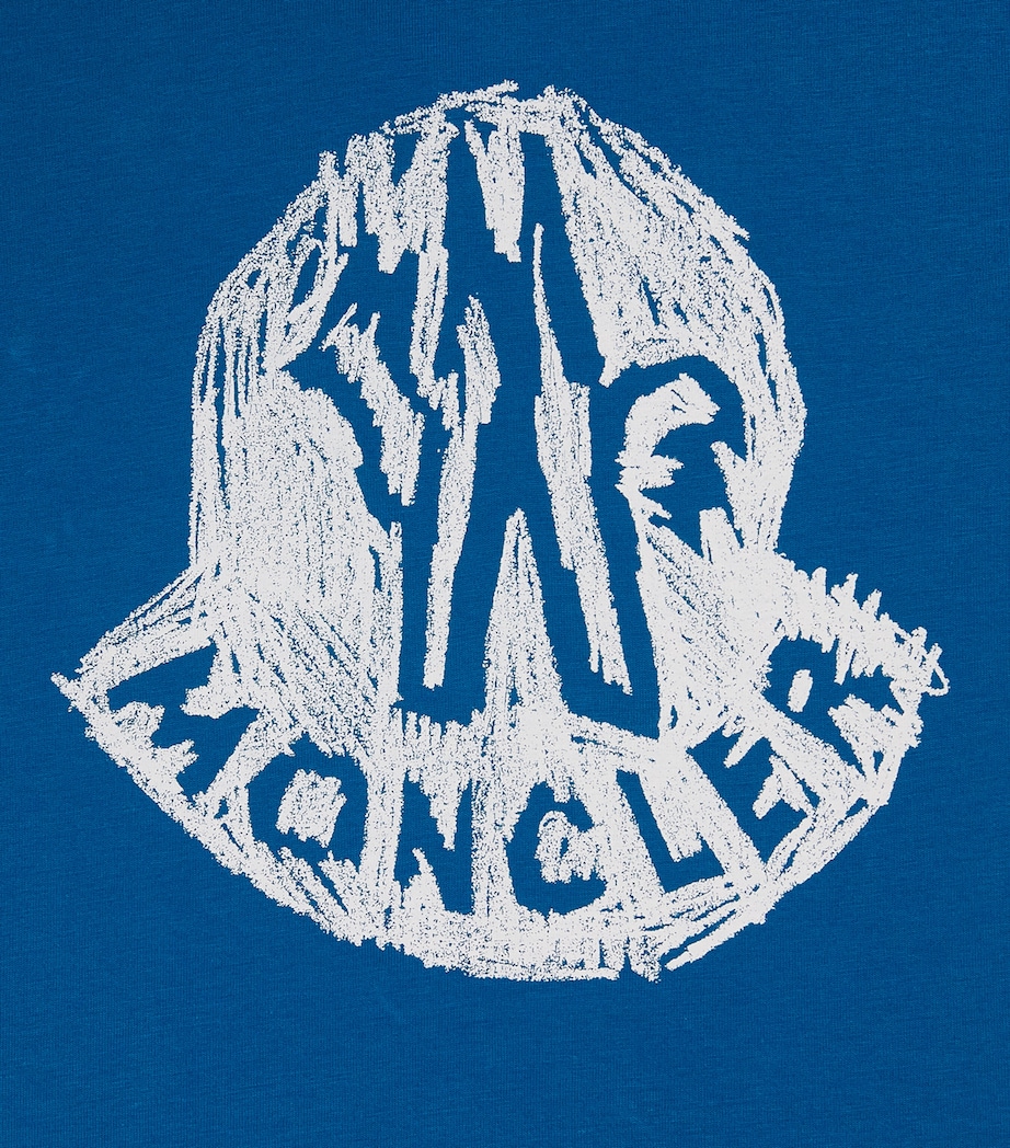Moncler Enfant Cotton Logo T-Shirt (8-10 Years) Image 3