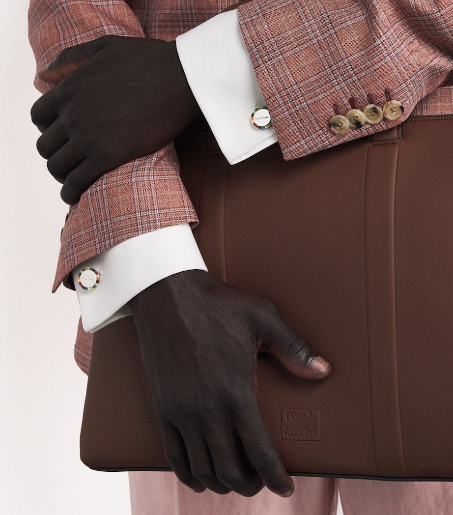 Signature Stripe Cufflinks 92_MULTI COLOURED Image 2