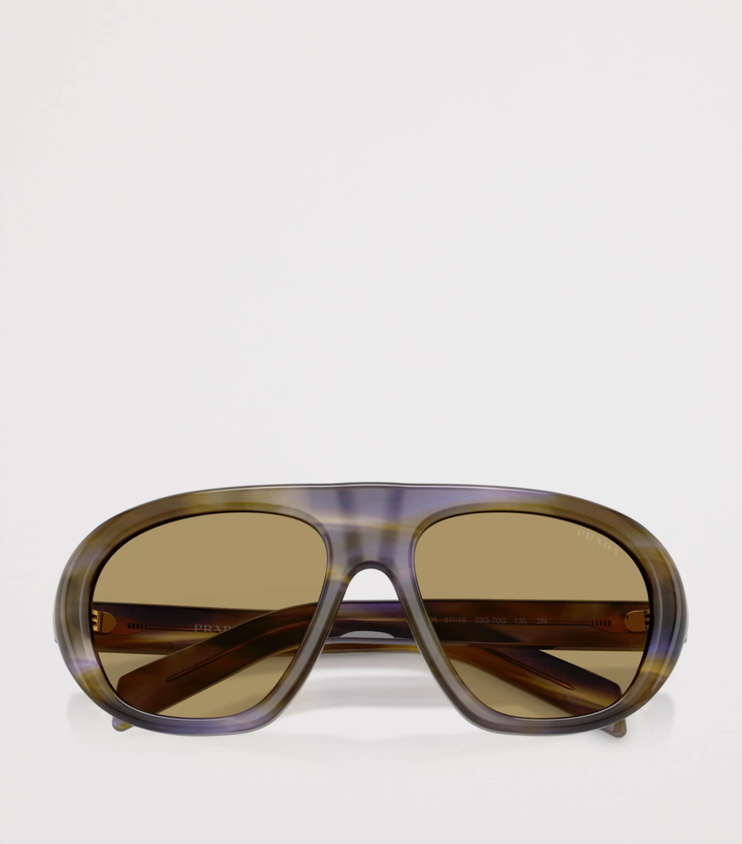 Acetate Oversized Sunglasses 23G70G Image 5