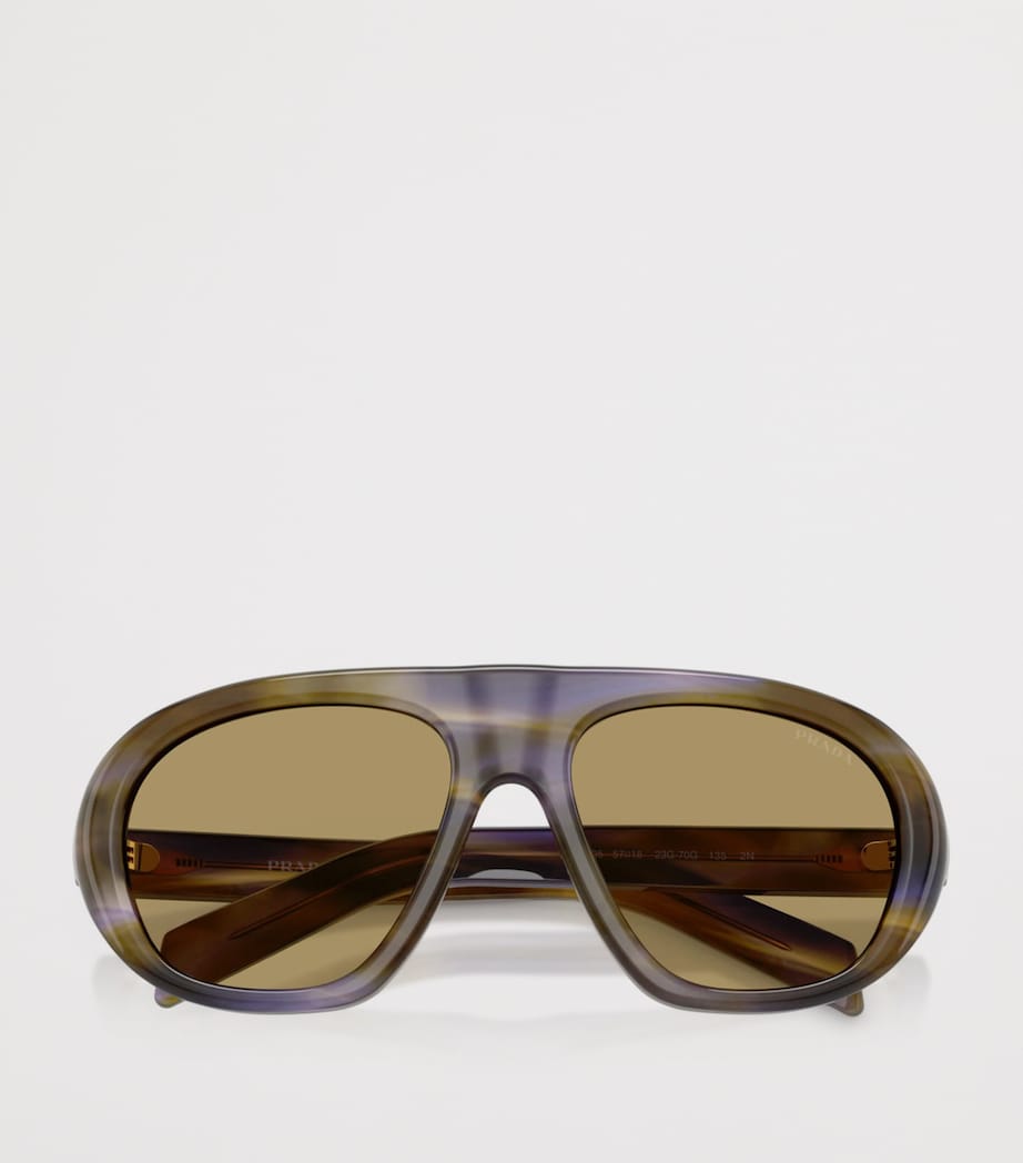Acetate Oversized Sunglasses 23G70G Image 5