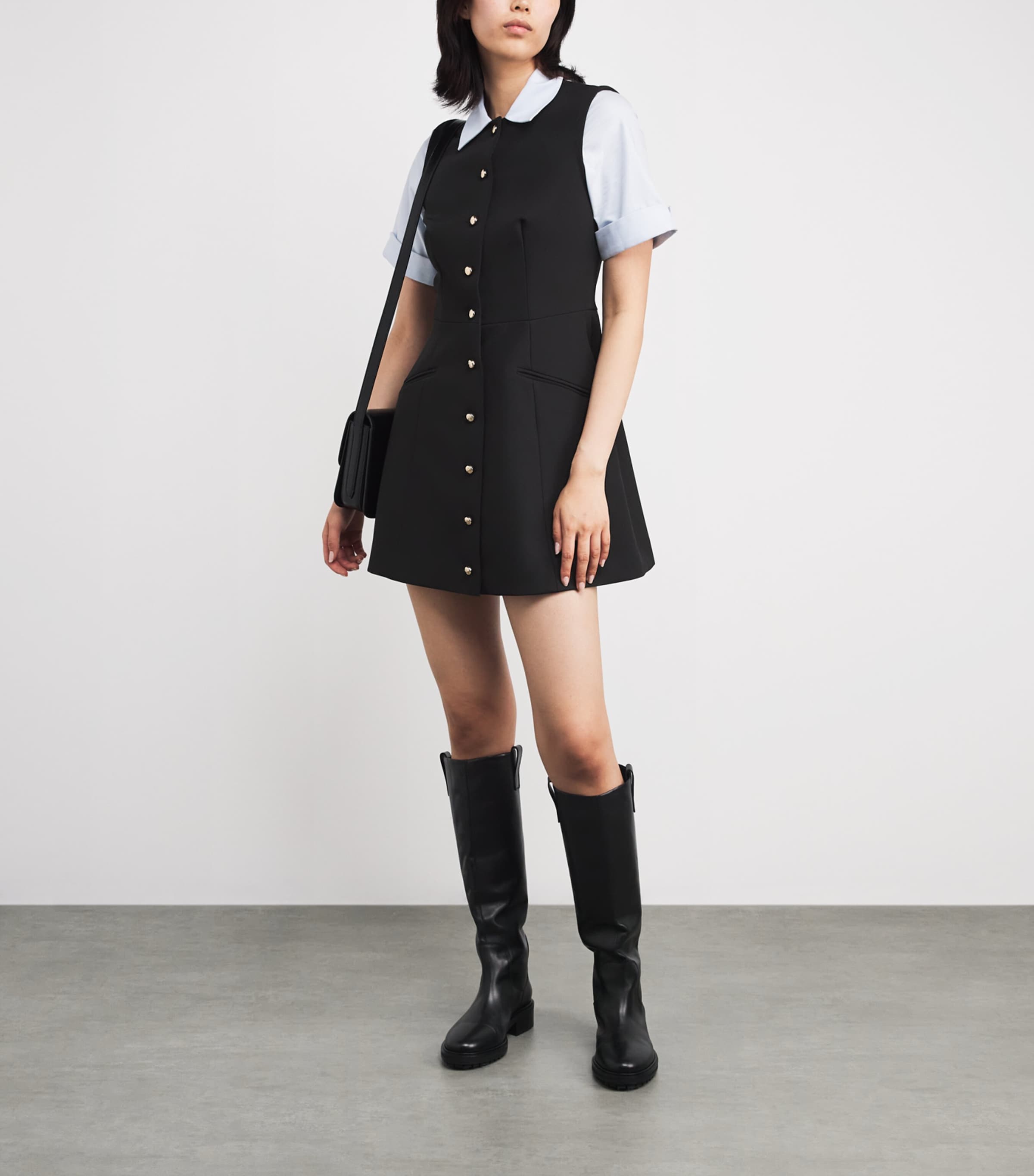 2-In-1 Mini Dress BLACK Image 2