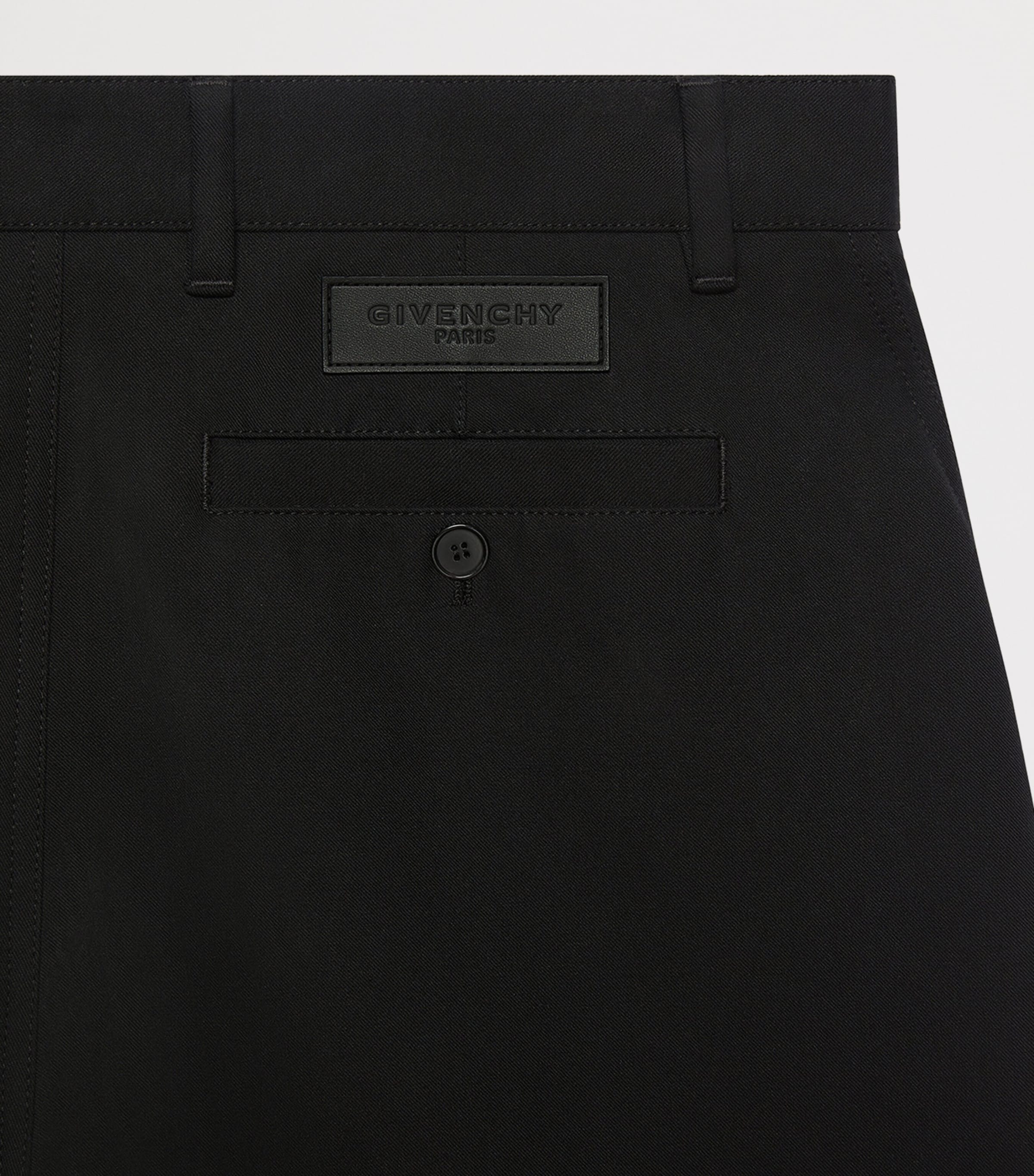 Givenchy Mens Cotton Couture Seam Trousers Image 5