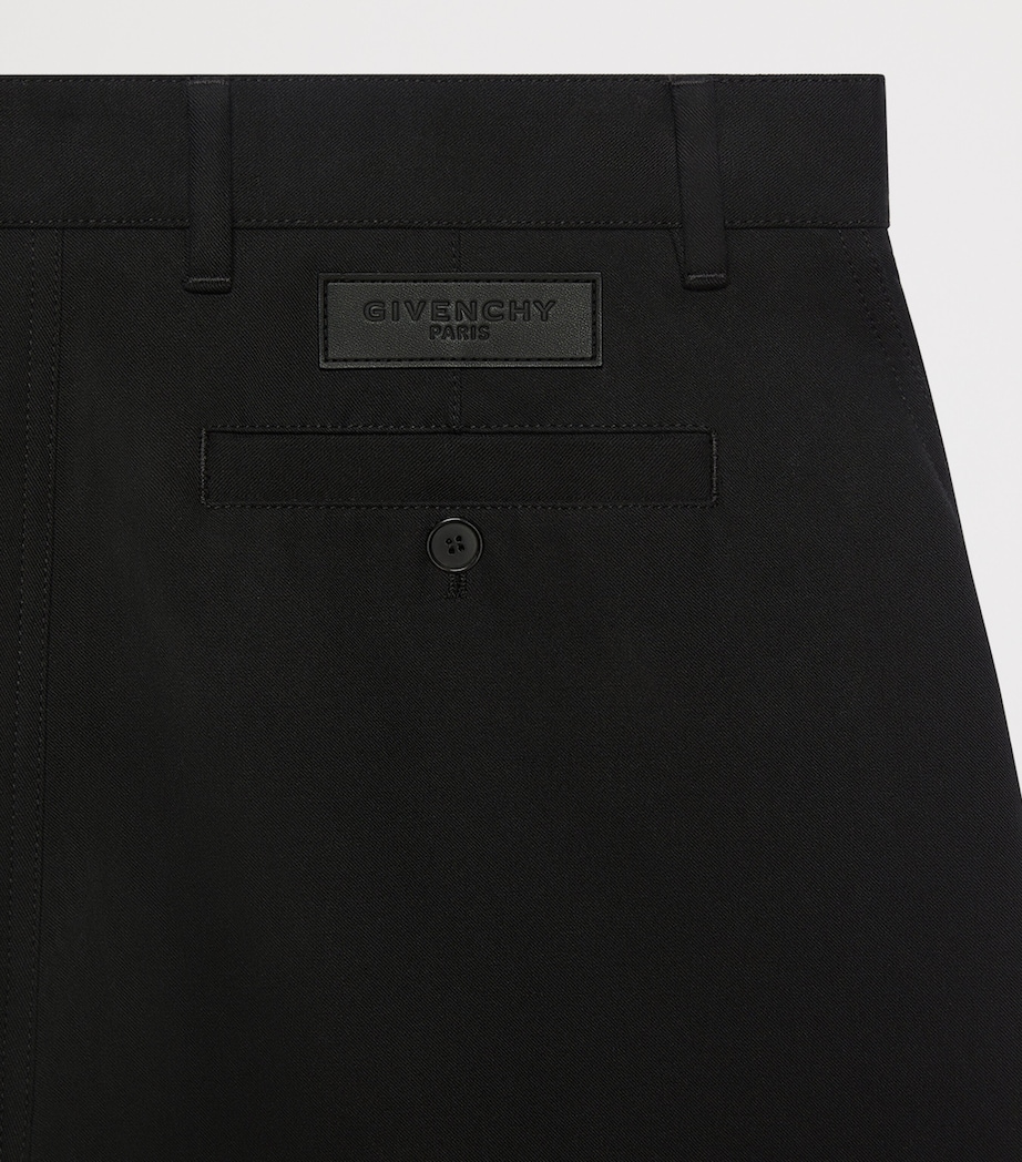 Givenchy Mens Cotton Couture Seam Trousers Image 5