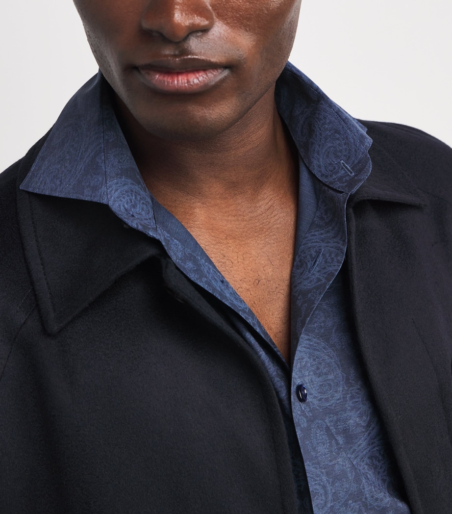 Paisley Print Shirt DARK BLUE Image 6