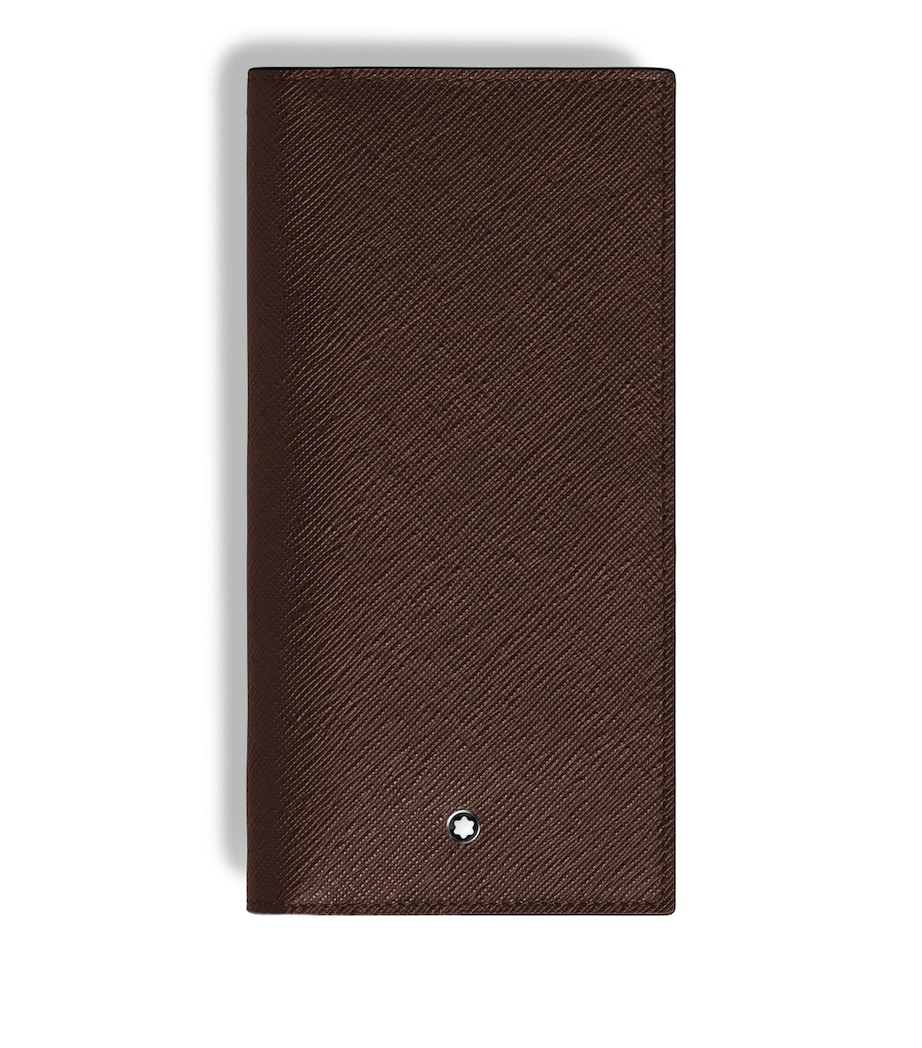 Montblanc Leather Sartorial Long Wallet Ebony Image 1