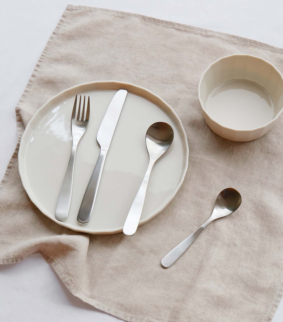 The Conran Shop Brushed Stainless Steel Altin 24-Piece Cutlery Set Brushed Steel Image 2