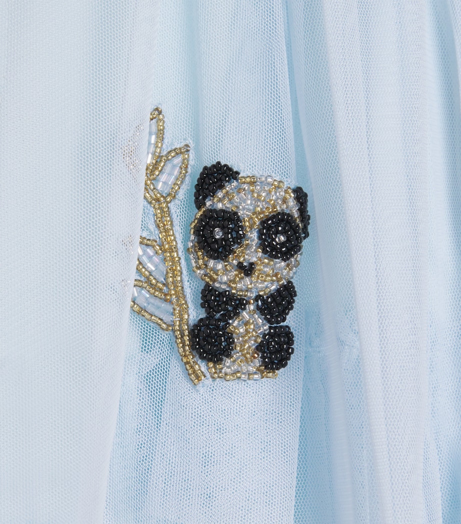 Raishma Embellished Aurora Dress (3-12 Years) Pale Blue Image 3