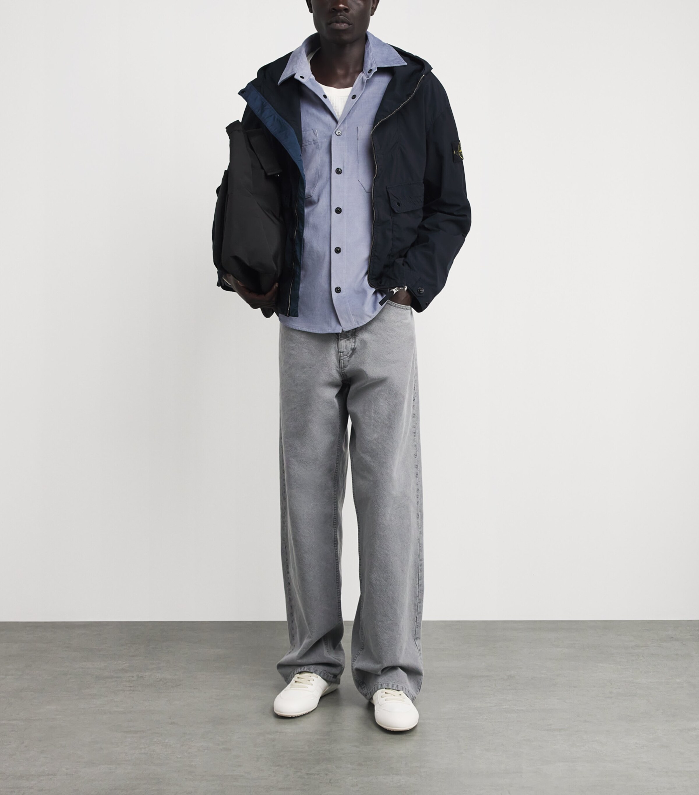 Stone Island Cotton Corduroy Overshirt Image 2