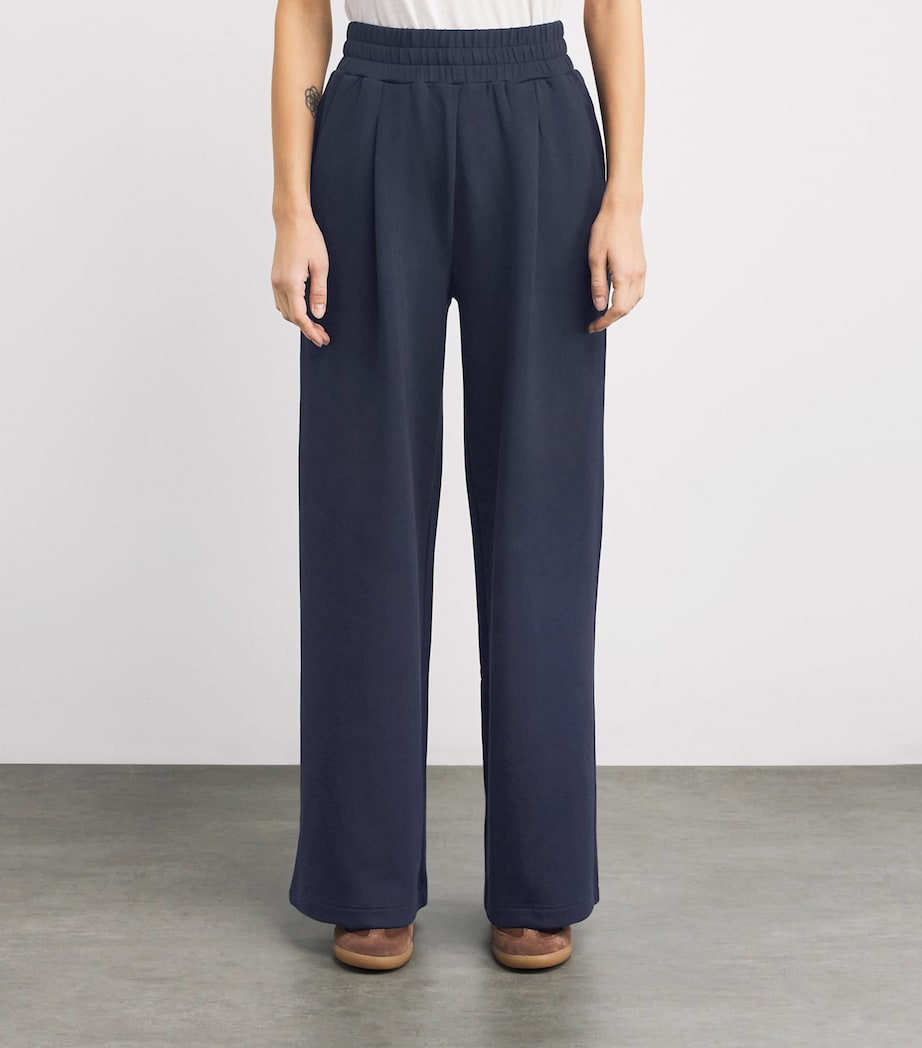The Extra Wide Leg Trousers NAVY Image 3