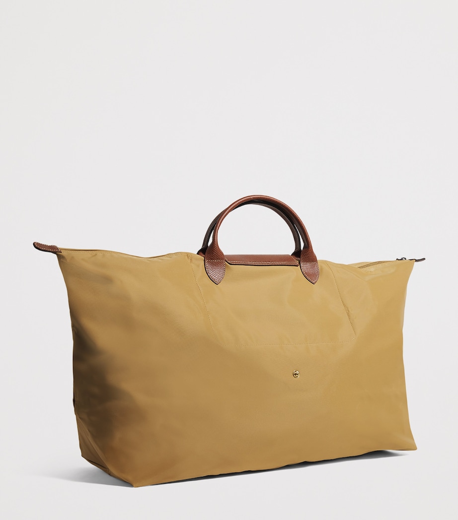 Large Le Pliage Travel Tote Bag P86 FAWN Image 3