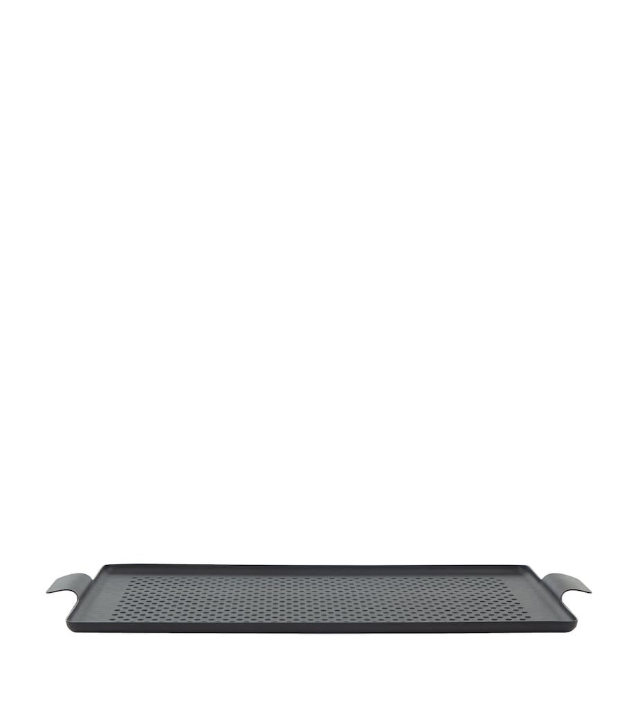 Pressed Rubber Grip Tray (42cm) BLACK Image 1