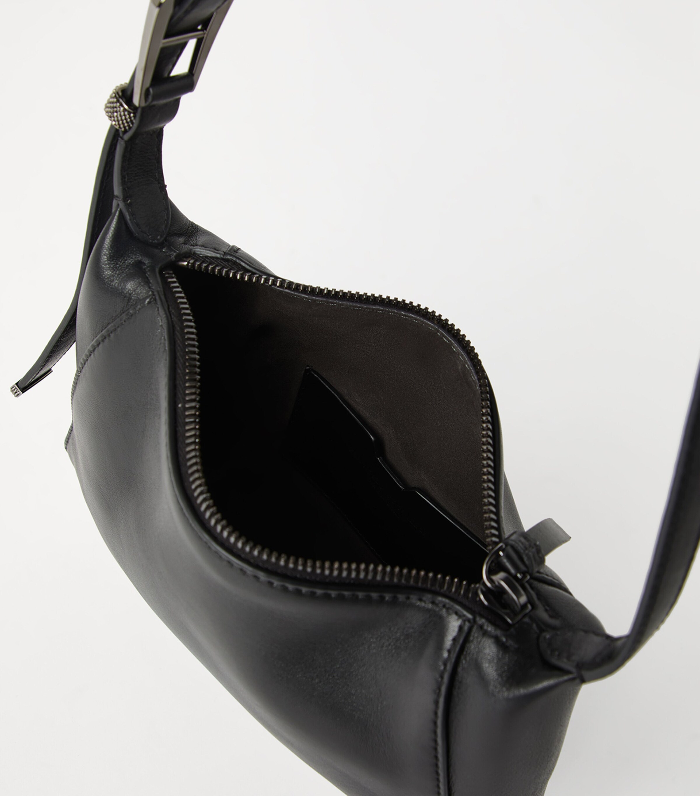 ショルダーバッグ・ポシェット Brunello Cucinelli 'Shoulder Bc Duo' Shoulder Bag BC Duo Precious Shoulder bag for Woman in Black | Brunello